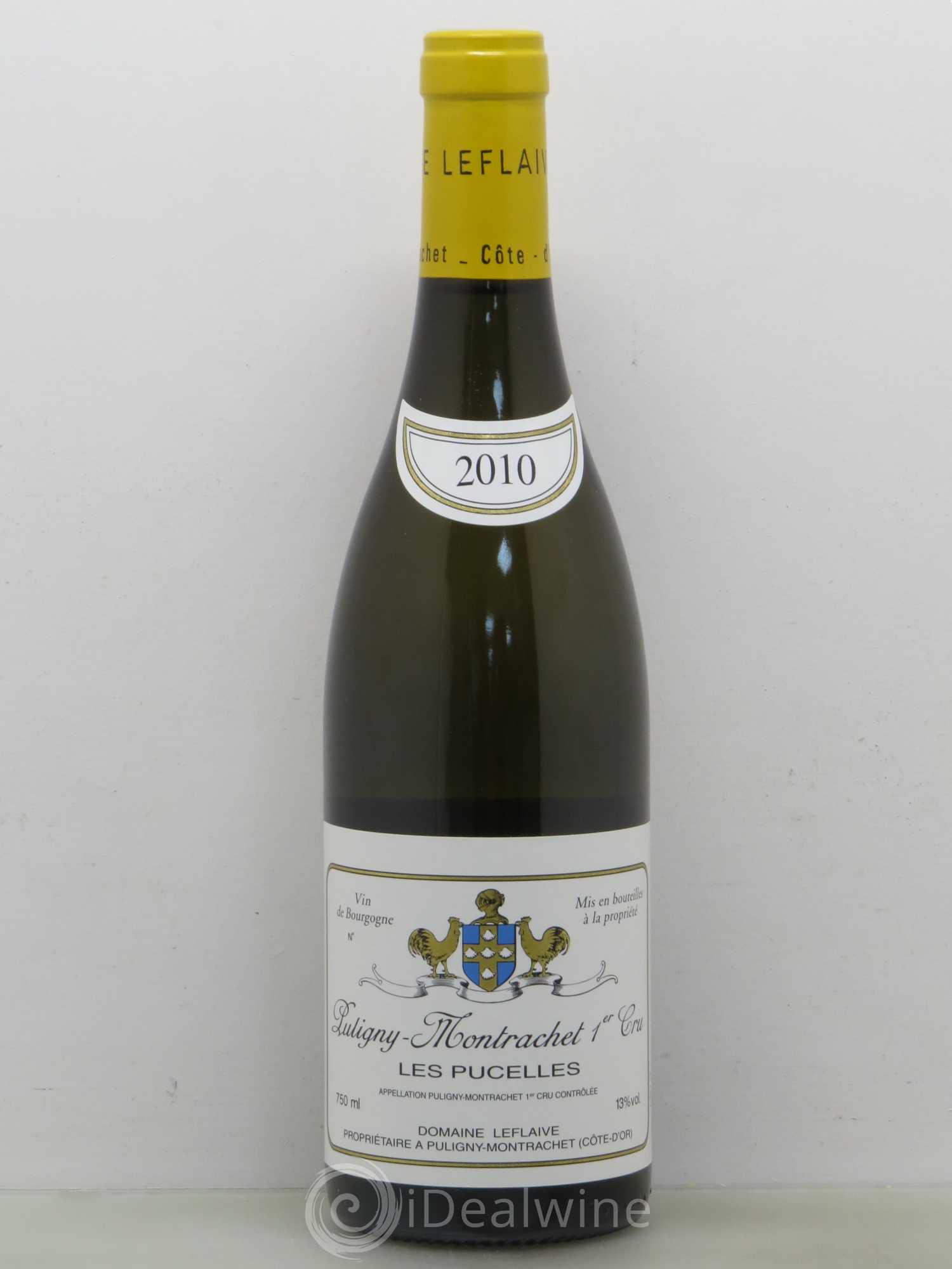Puligny-Montrachet 1er Cru Les Pucelles Leflaive (Domaine) 2010 - Lot de 1 bouteille - 0