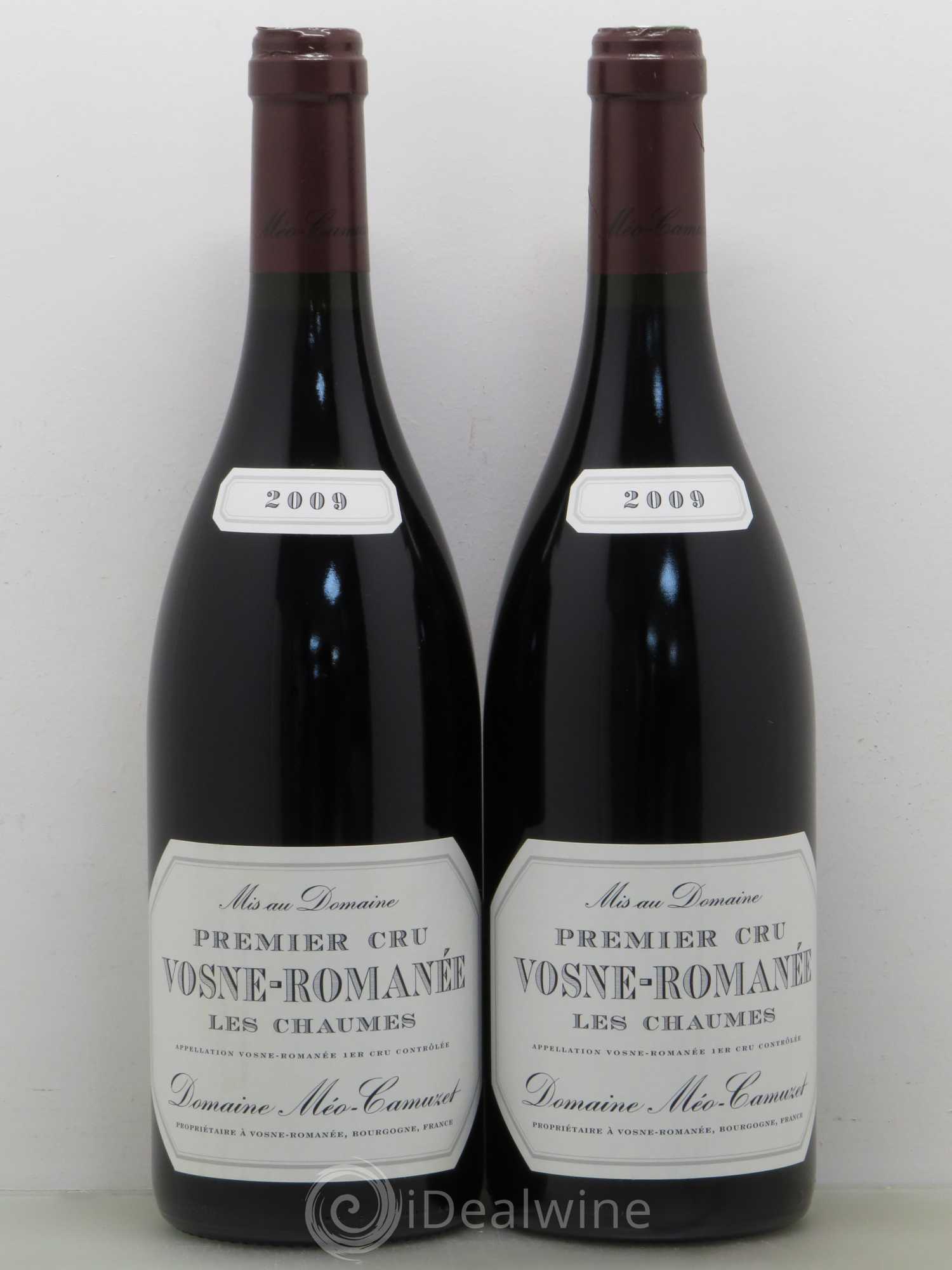 Vosne-Romanée 1er Cru Les Chaumes Méo-Camuzet (Domaine) 2009 - Lot de 2 bouteilles - 0