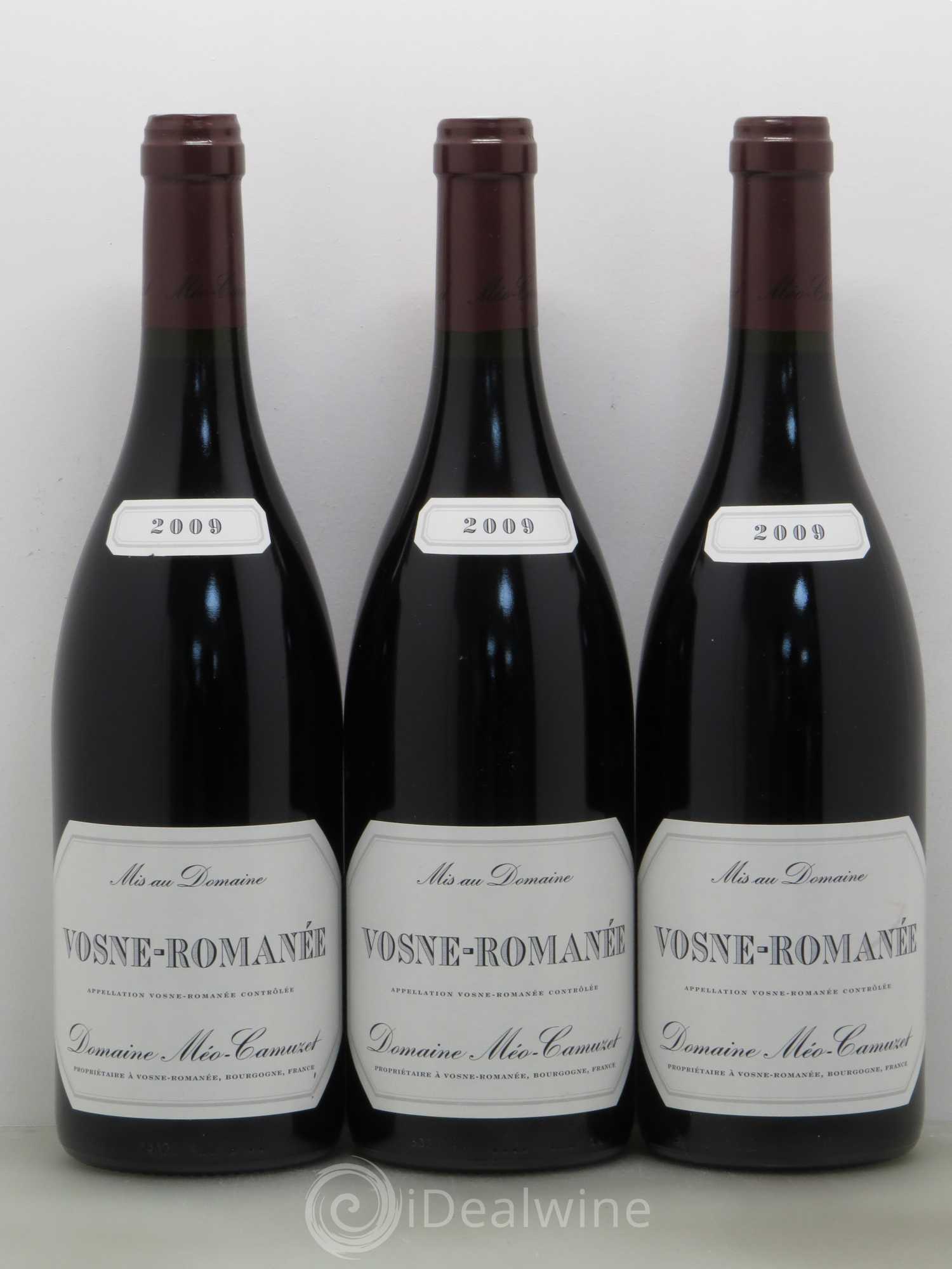 Vosne-Romanée Méo-Camuzet (Domaine) 2009 - Lot de 3 bouteilles - 0