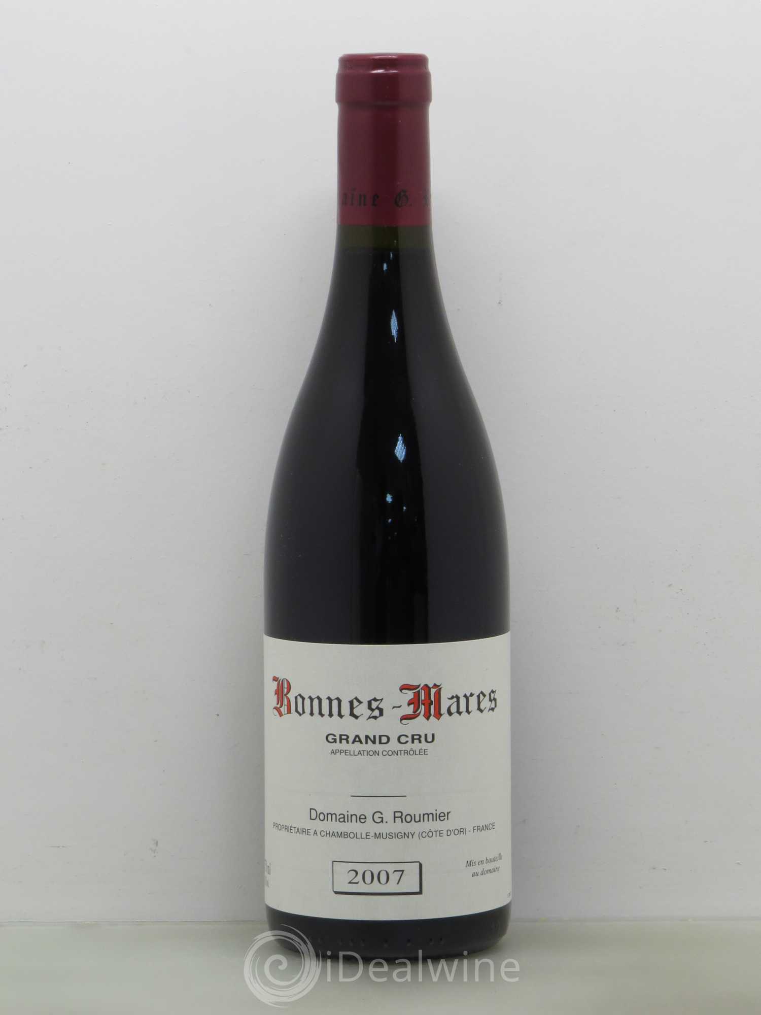 Bonnes-Mares Grand Cru Georges Roumier (Domaine) 2007 - Lot de 1 bouteille - 0