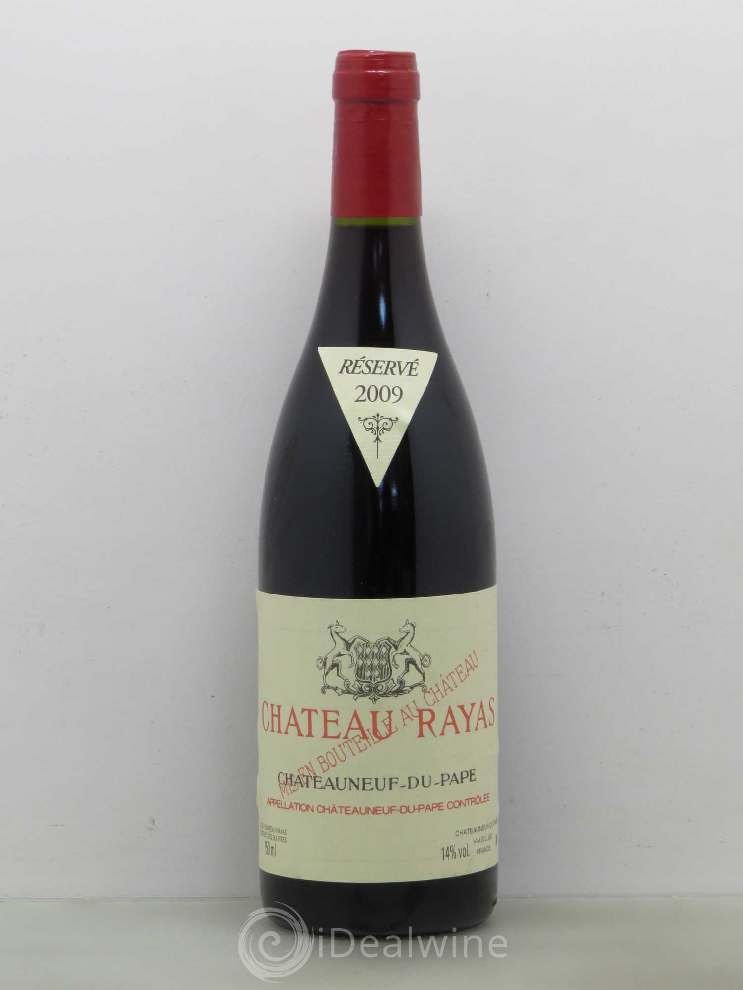 Châteauneuf-du-Pape Château Rayas Emmanuel Reynaud 2009 - Lot de 1 bouteille - 0