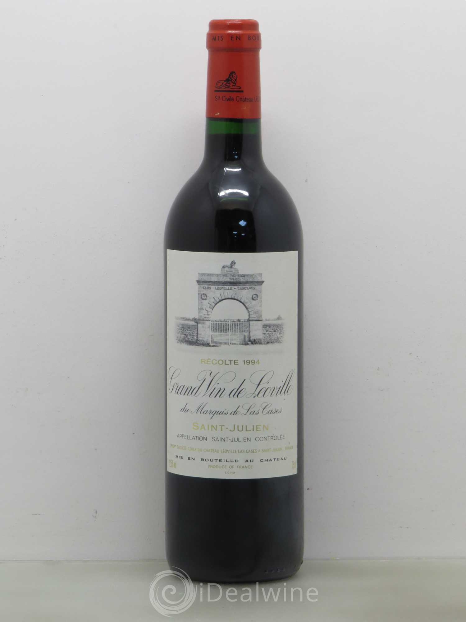 Château Léoville Las Cases 2ème Grand Cru Classé 1994 - Lot de 1 bouteille - 0