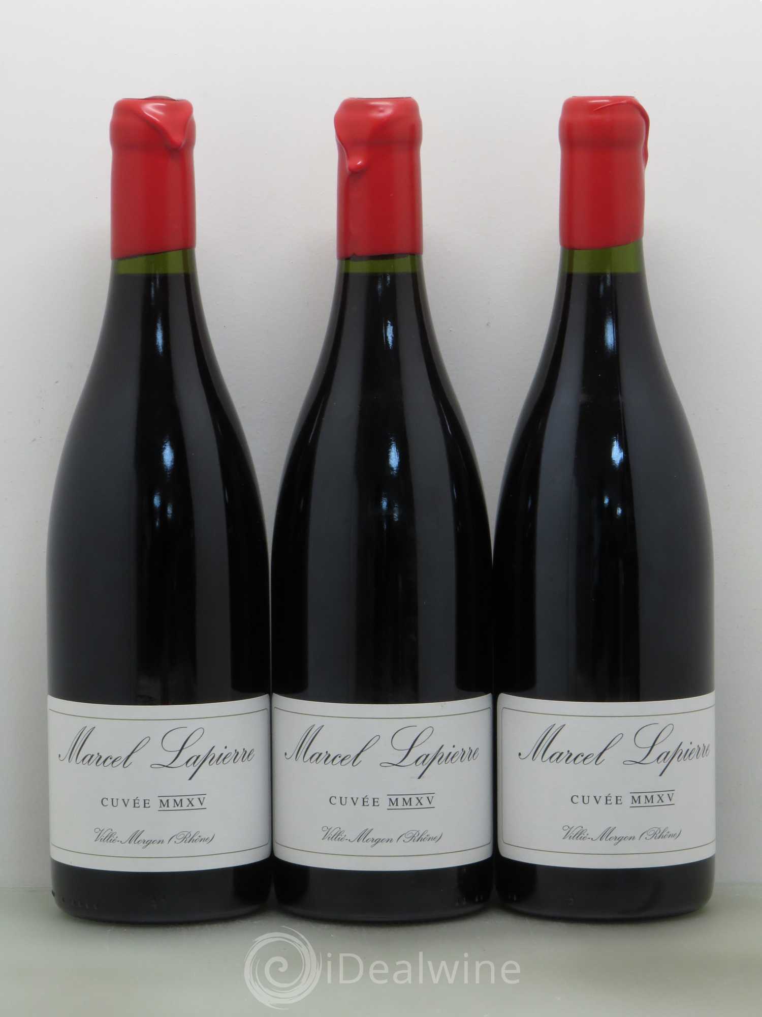 Morgon Marcel Lapierre (Domaine) 2015 - Lot de 3 bouteilles - 0