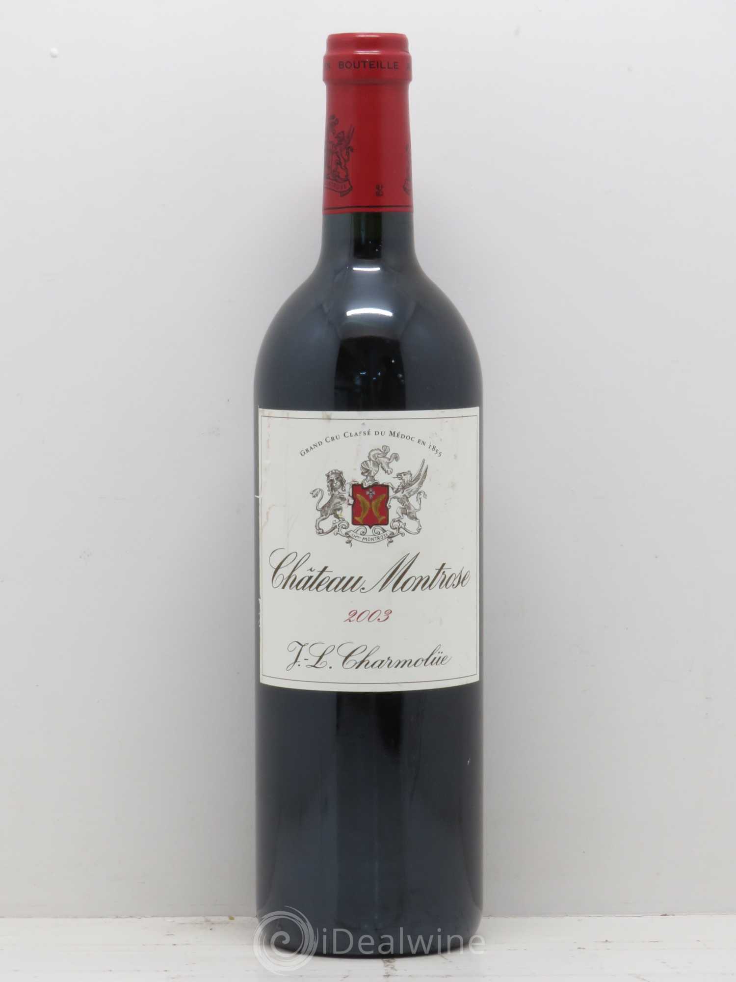 Château Montrose 2ème Grand Cru Classé 2003 - Lot de 1 bouteille - 0