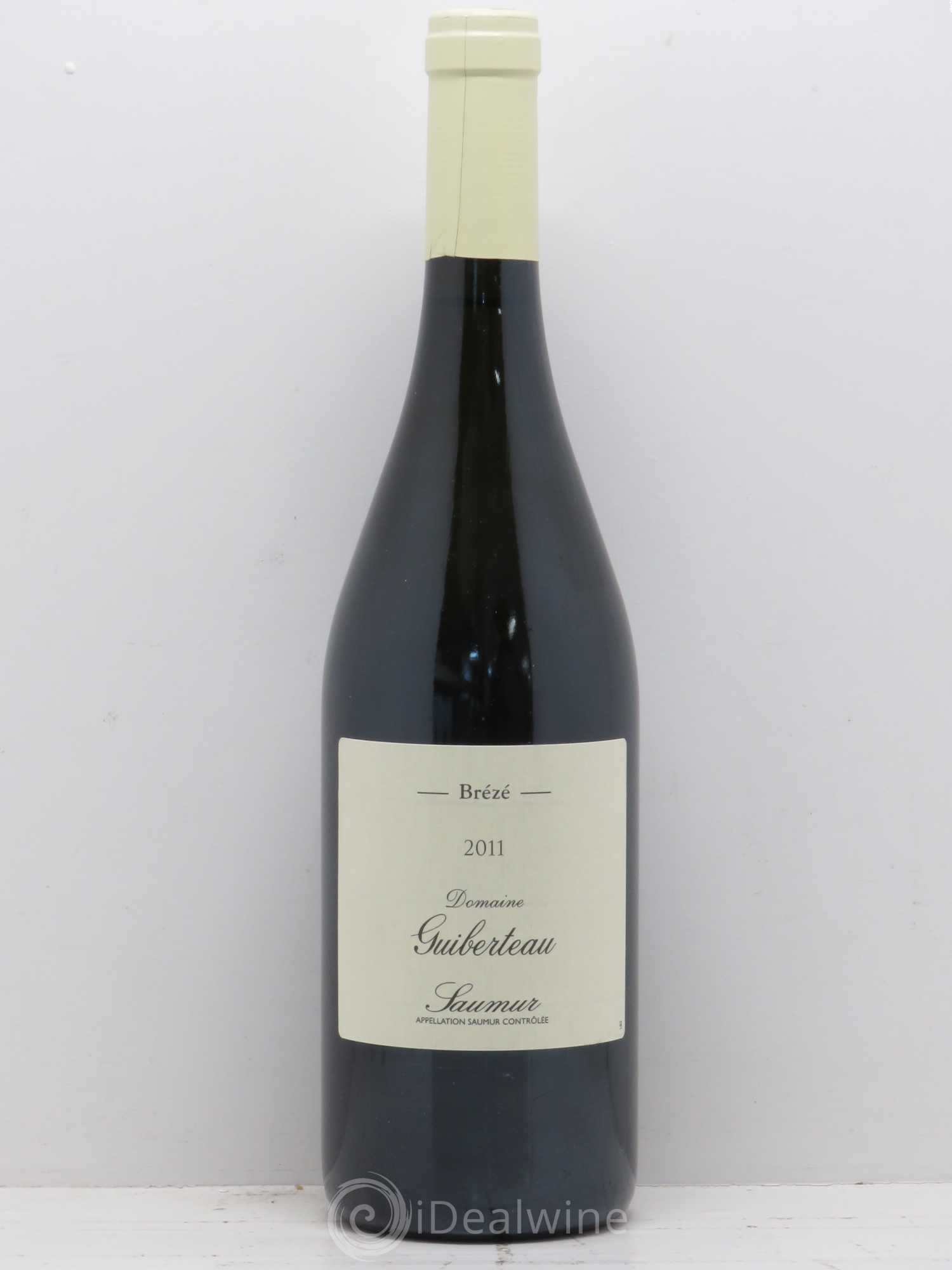 Saumur Brézé Domaine Guiberteau 2011 - Posten von 1 Flasche - 0