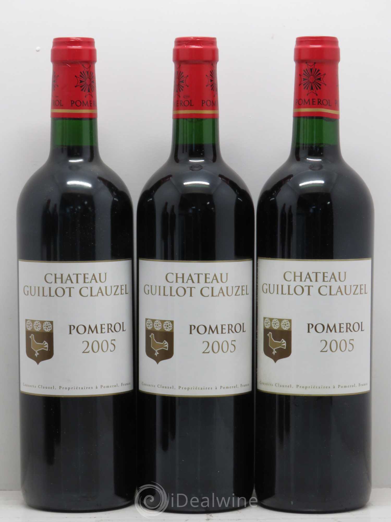 Château Guillot Clauzel (sans prix de réserve) 2005 - Lot de 5 bouteilles - 1