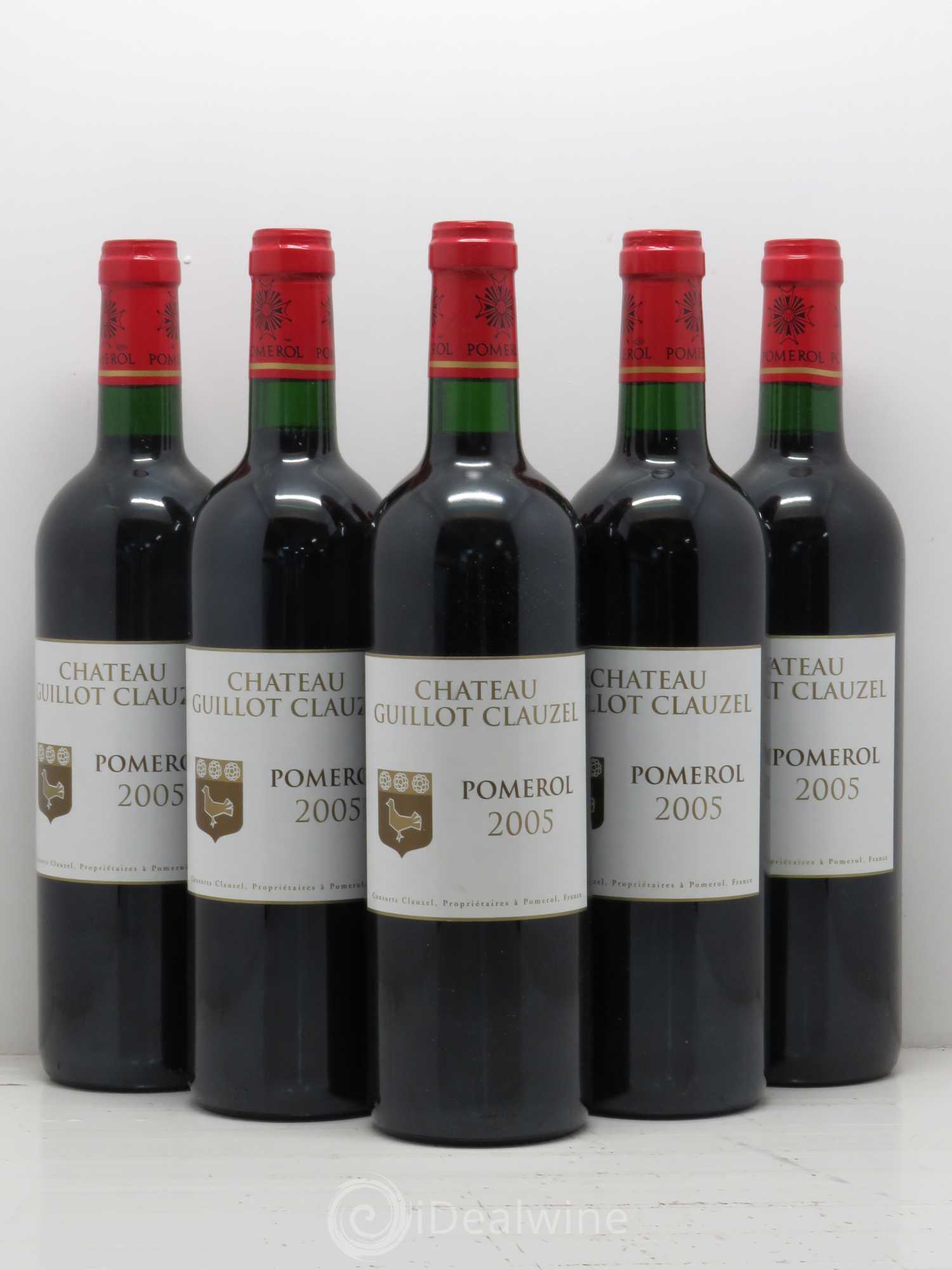 Château Guillot Clauzel (sans prix de réserve) 2005 - Lot de 5 bouteilles - 0