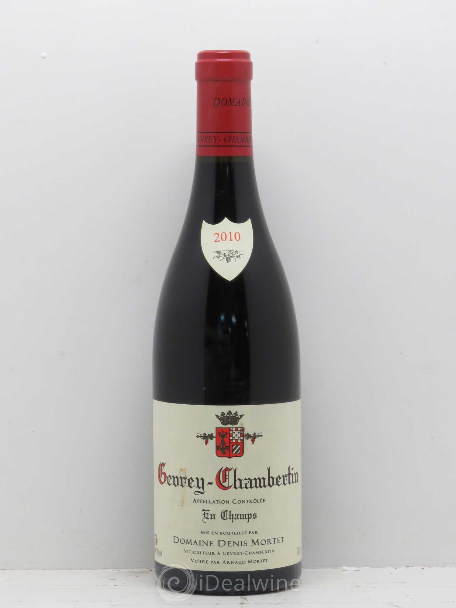 Gevrey-Chambertin En Champs Vieille Vigne Denis Mortet (Domaine) 2010 - Lot de 1 bouteille - 0