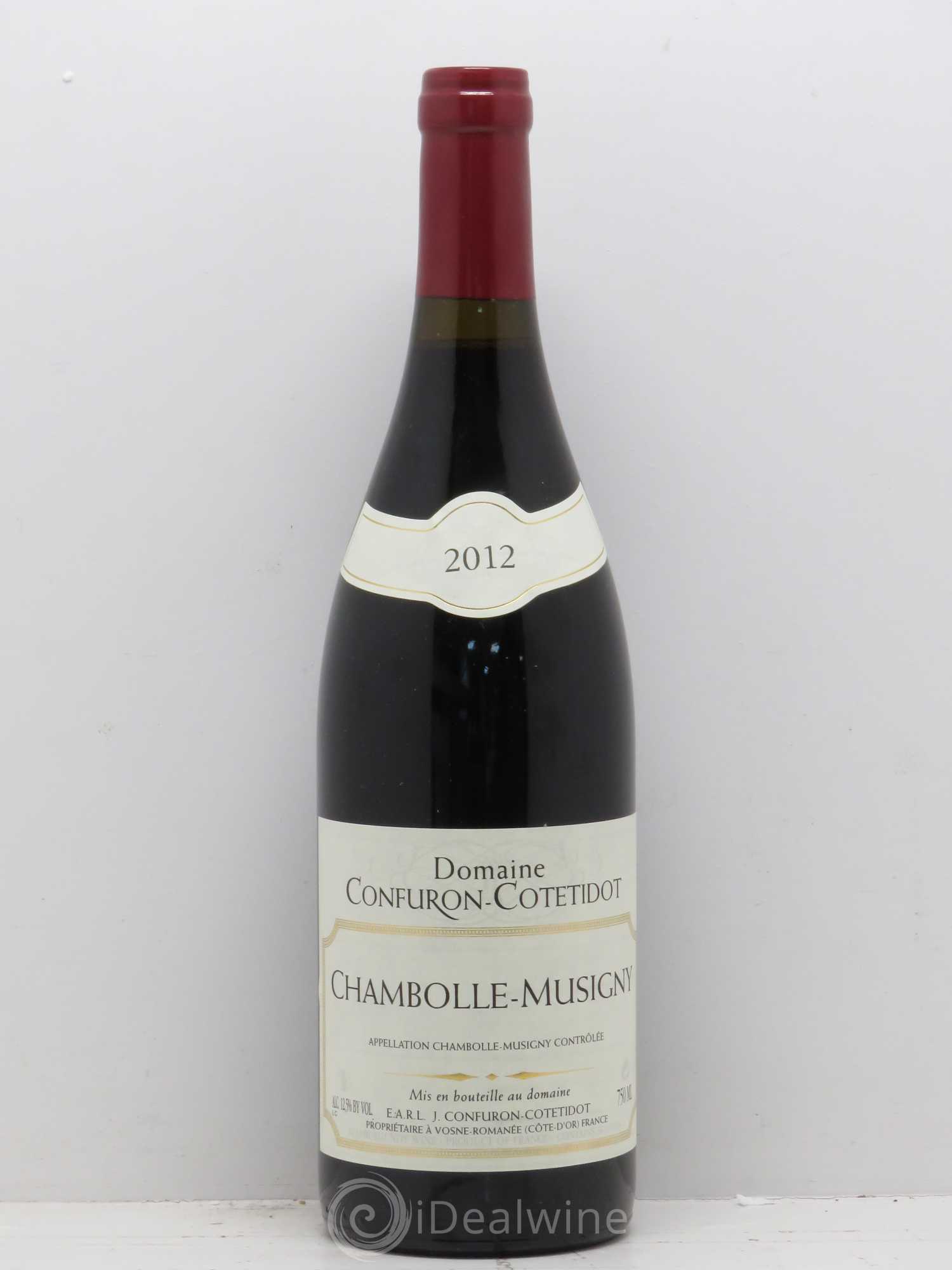 Chambolle-Musigny Confuron-Cotetidot 2012 - Lot de 1 bouteille - 0