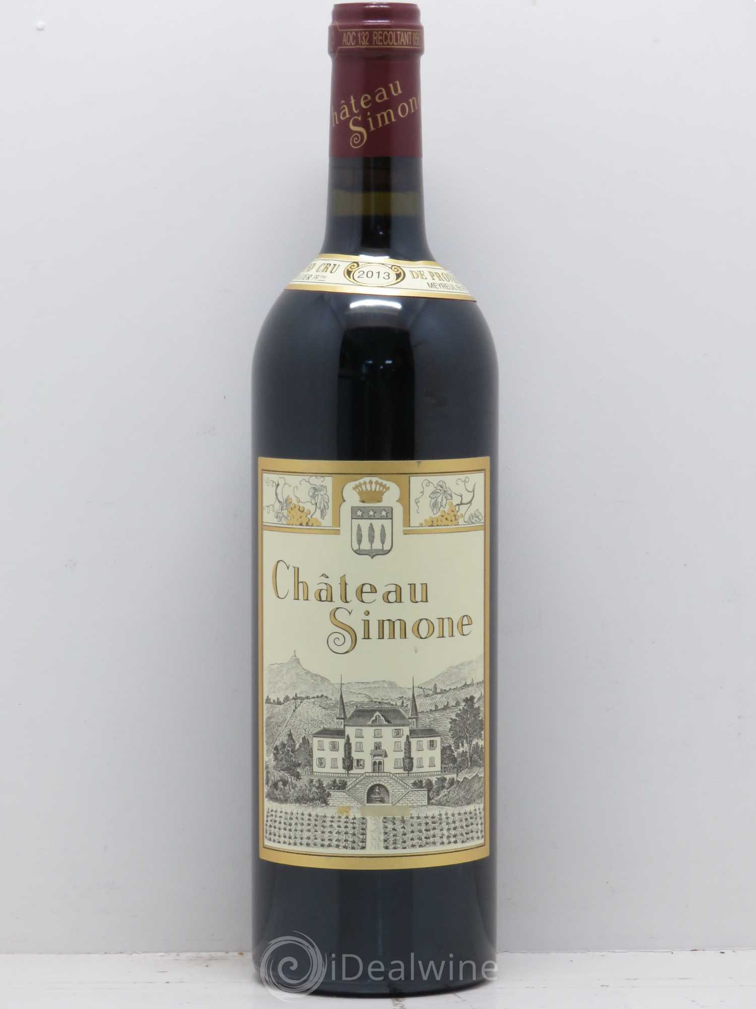 Palette Château Simone Famille Rougier 2013 - Lot de 1 bouteille - 0