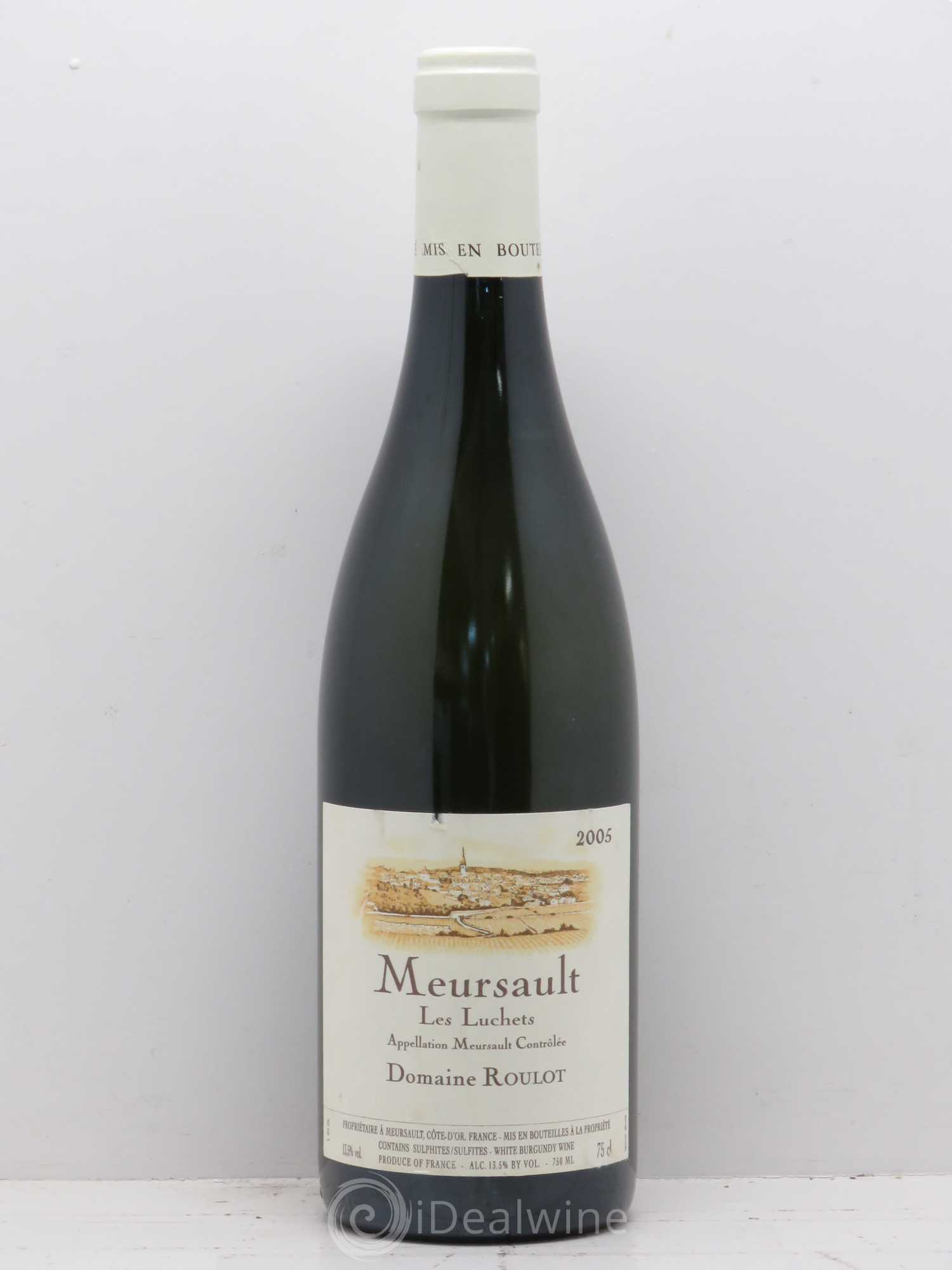 Meursault Luchets Roulot (Domaine) 2005 - Lot de 1 bouteille - 0