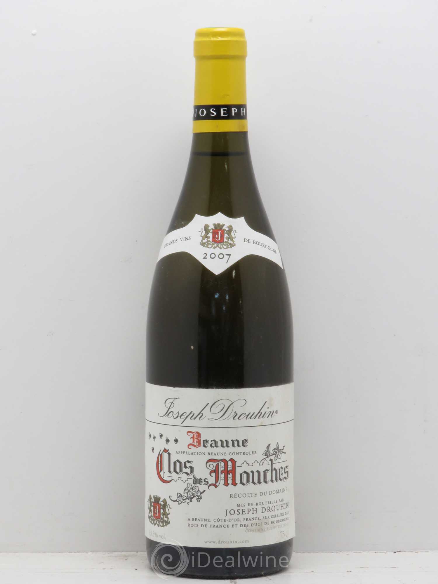 Beaune 1er Cru Clos des Mouches Joseph Drouhin 2007 - Lot de 1 bouteille - 0