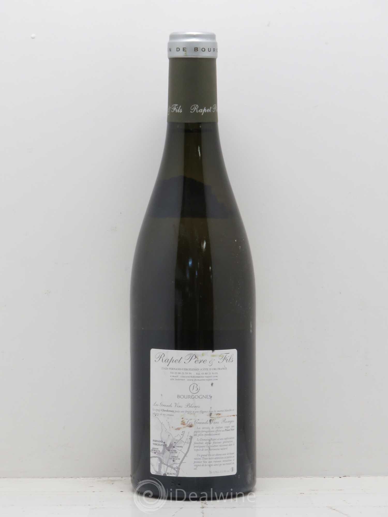 Corton-Charlemagne Grand Cru Rapet Père & Fils 2008 - Lot de 1 bouteille - 1