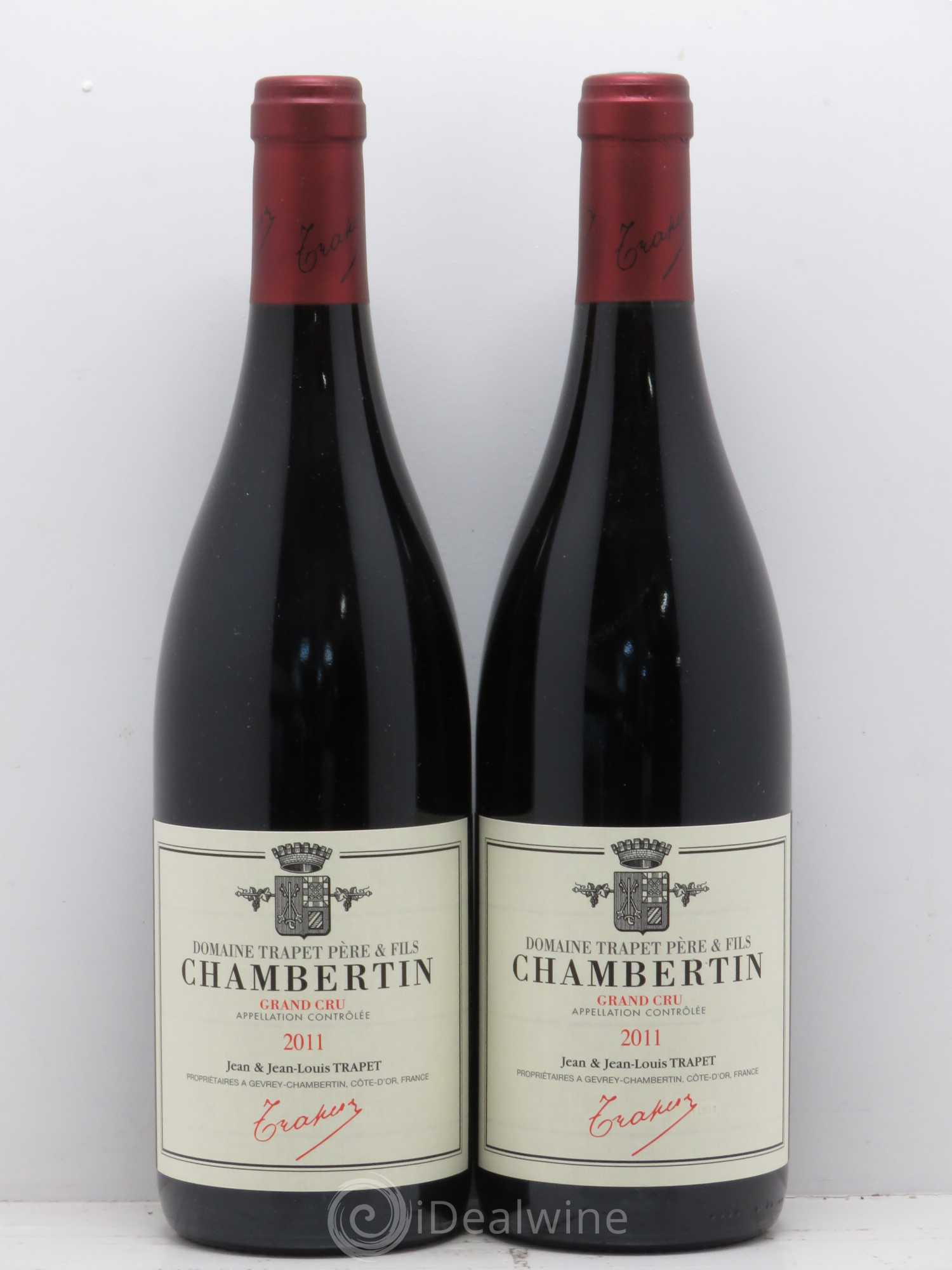 Chambertin Grand Cru Domaine Trapet 2011 - Lot de 2 bouteilles - 0