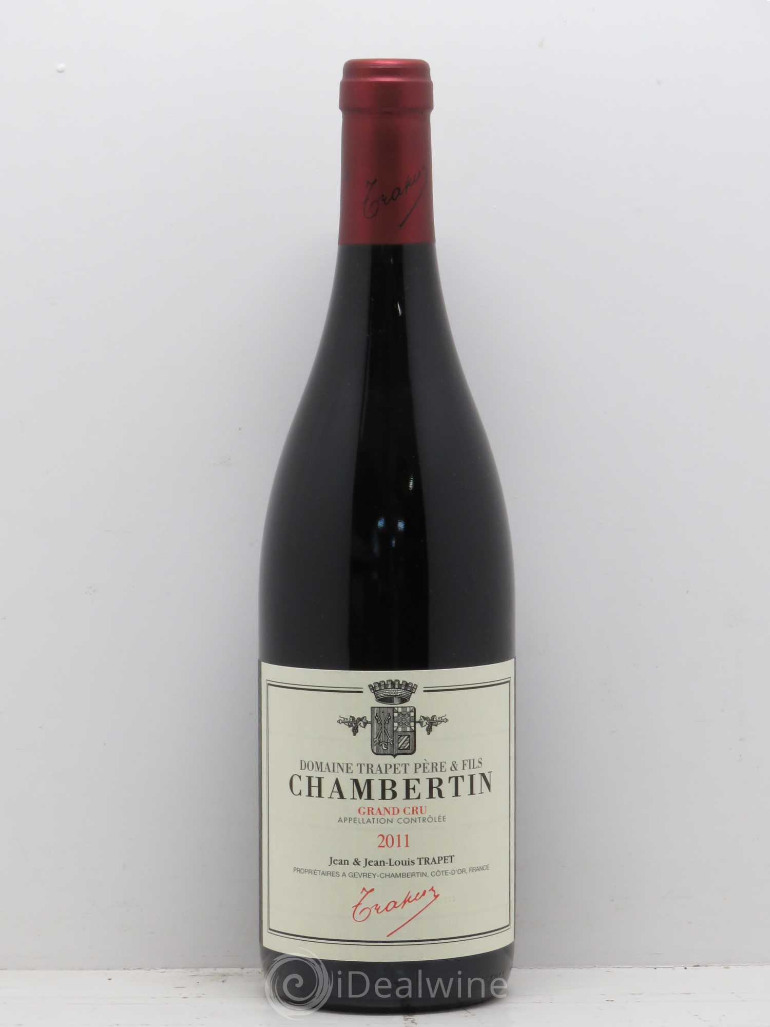 Chambertin Grand Cru Domaine Trapet 2011 - Lot de 1 bouteille - 0