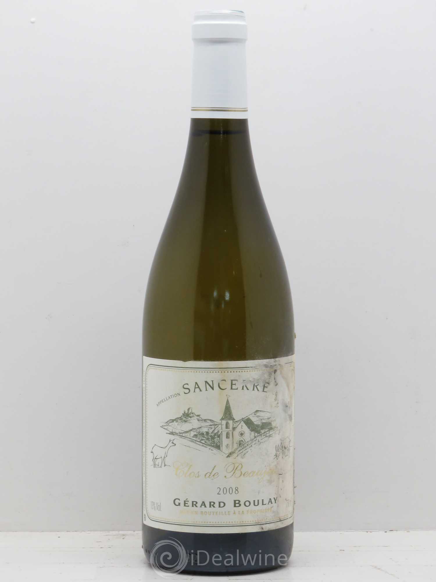Sancerre Clos de Beaujeu Gérard Boulay 2008 - Lot de 1 bouteille - 0