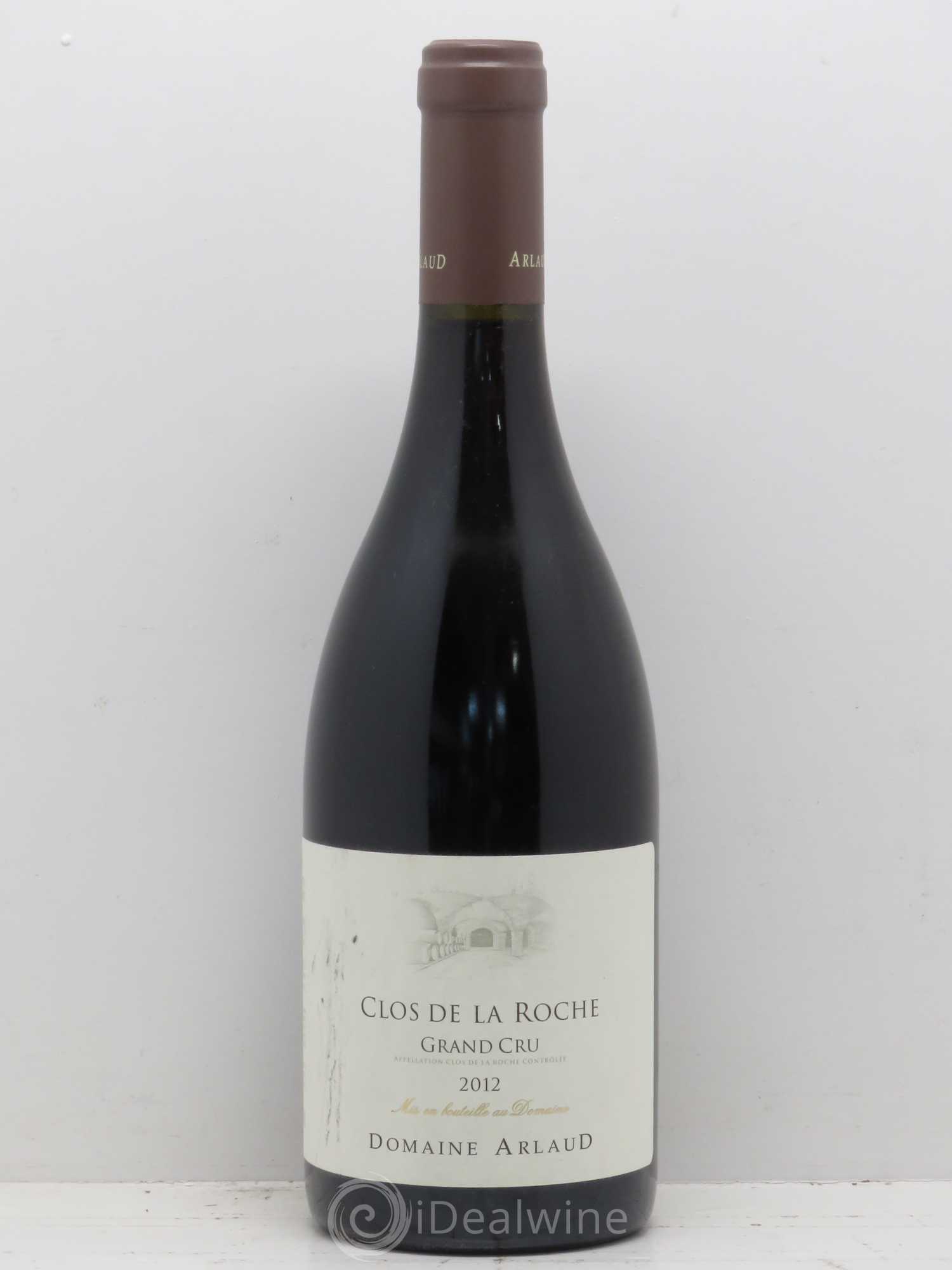 Clos de la Roche Grand Cru Arlaud 2012 - Lot de 1 bouteille - 0