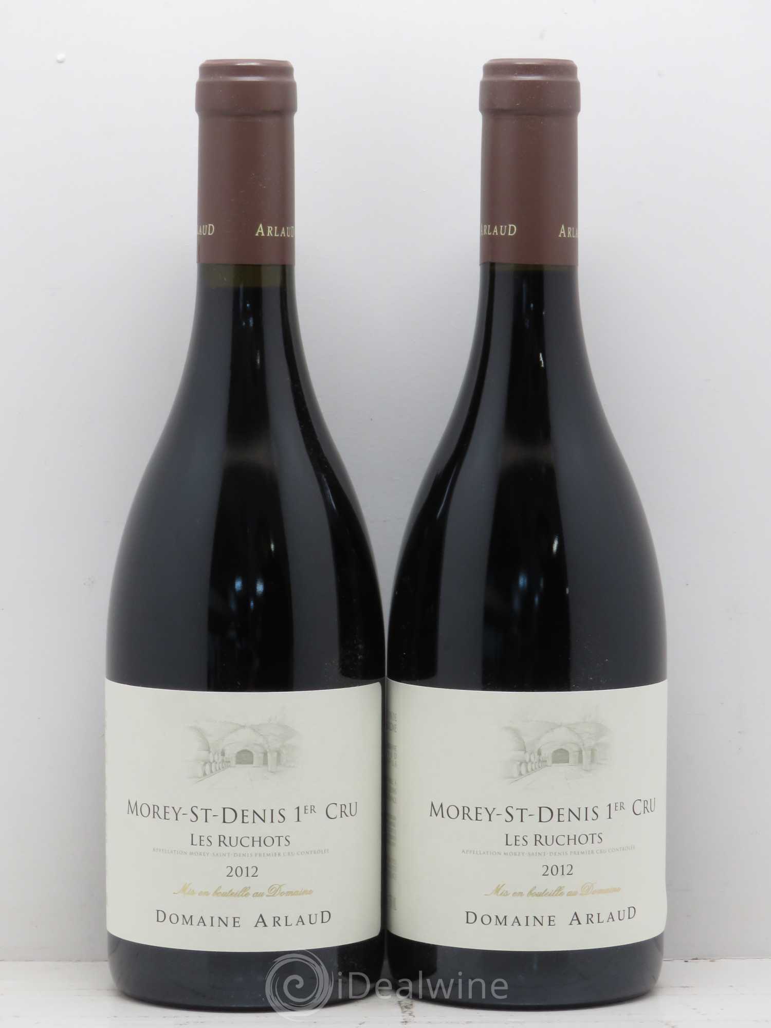 Morey-Saint-Denis 1er Cru Les Ruchots Arlaud 2012 - Lot de 2 bouteilles - 0