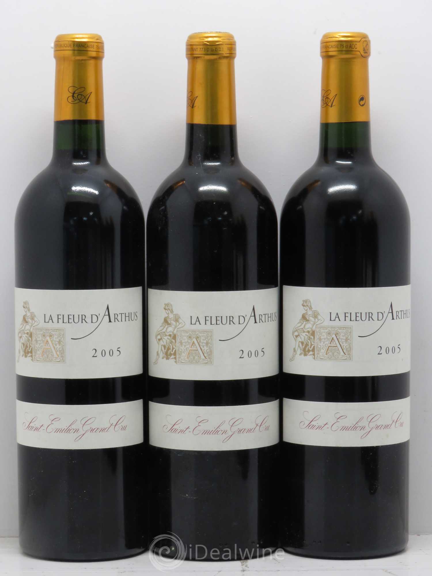 Saint-Émilion La Fleur d'Arthus 2005 - Lot de 6 bouteilles - 1