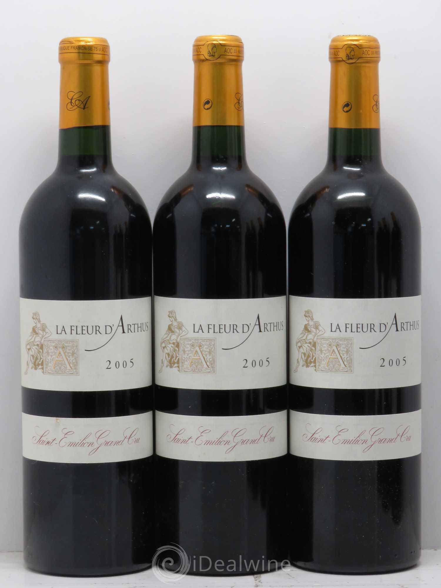 Saint-Émilion La Fleur d'Arthus 2005 - Lot de 6 bouteilles - 2
