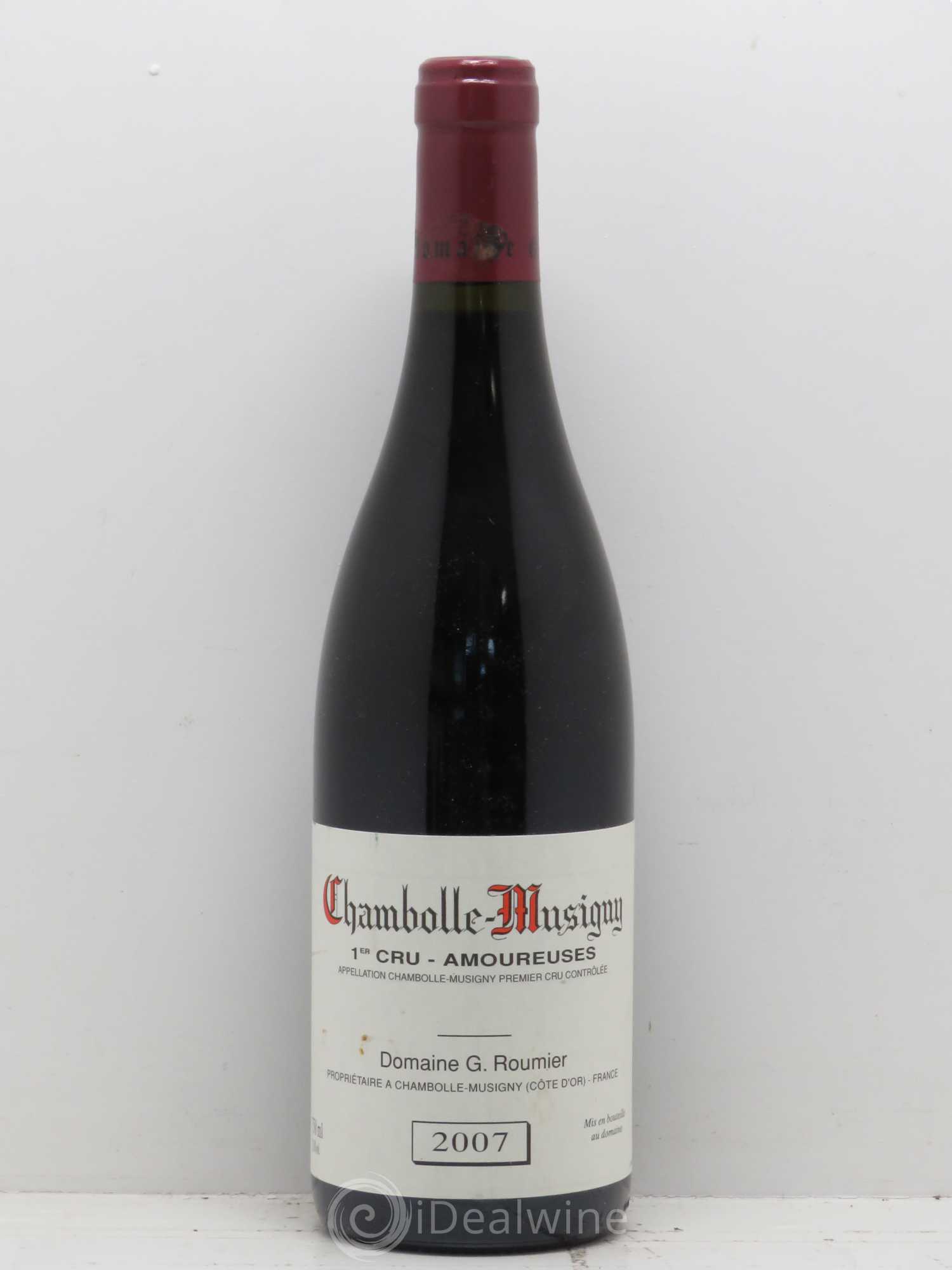 Chambolle-Musigny 1er Cru Les Amoureuses Georges Roumier (Domaine) 2007 - Lot de 1 bouteille - 0
