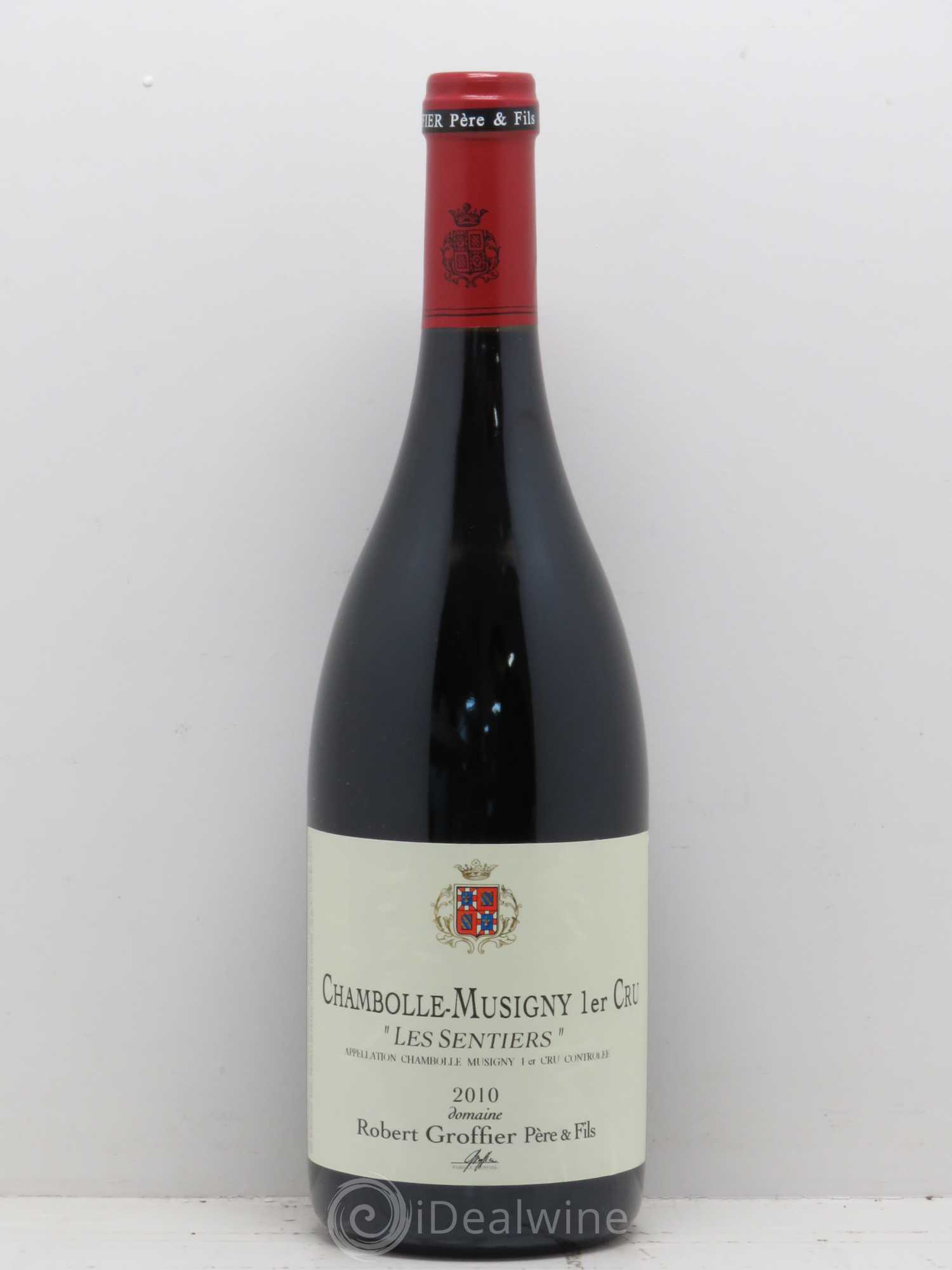 Chambolle-Musigny 1er Cru Les Sentiers Robert Groffier Père & Fils (Domaine) 2010 - Lot de 1 bouteille - 0