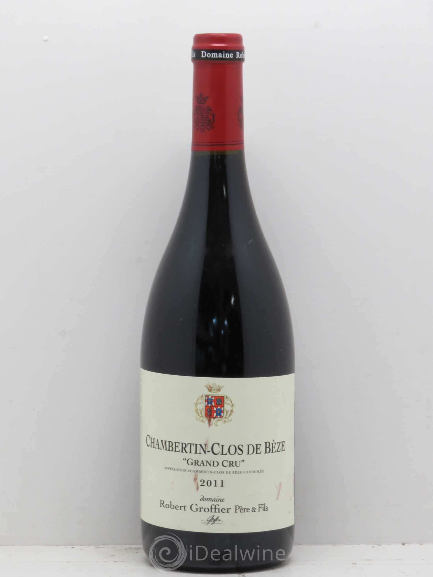 Chambertin Clos de Bèze Grand Cru Robert Groffier Père & Fils (Domaine) 2011 - Lot de 1 bouteille - 0