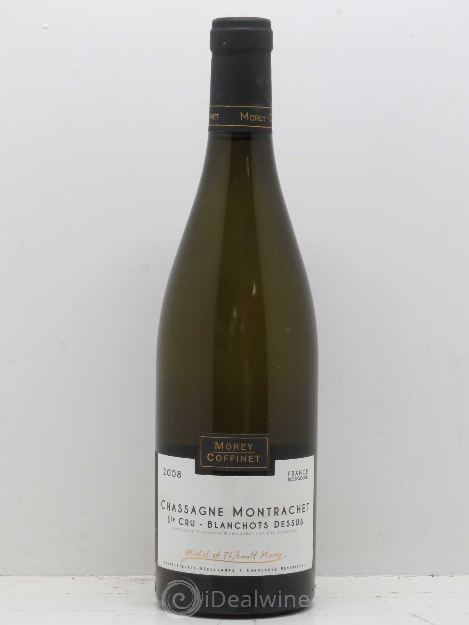 Chassagne-Montrachet 1er Cru Blanchots Dessus Morey Coffinet 2008 - Lotto di 1 bottiglia - 0
