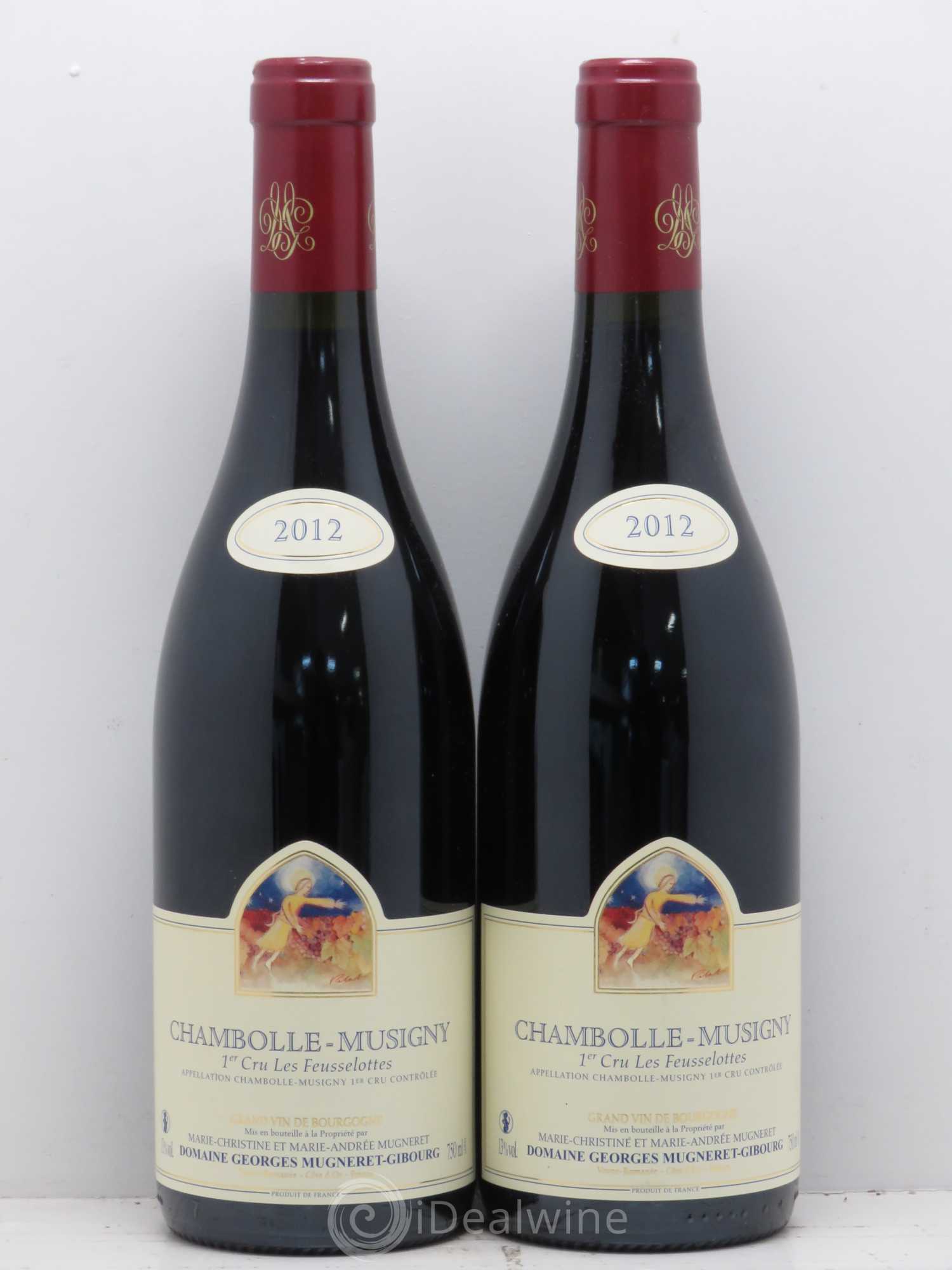 Chambolle-Musigny 1er Cru Les Feusselottes Mugneret-Gibourg (Domaine) 2012 - Lot de 2 bouteilles - 0