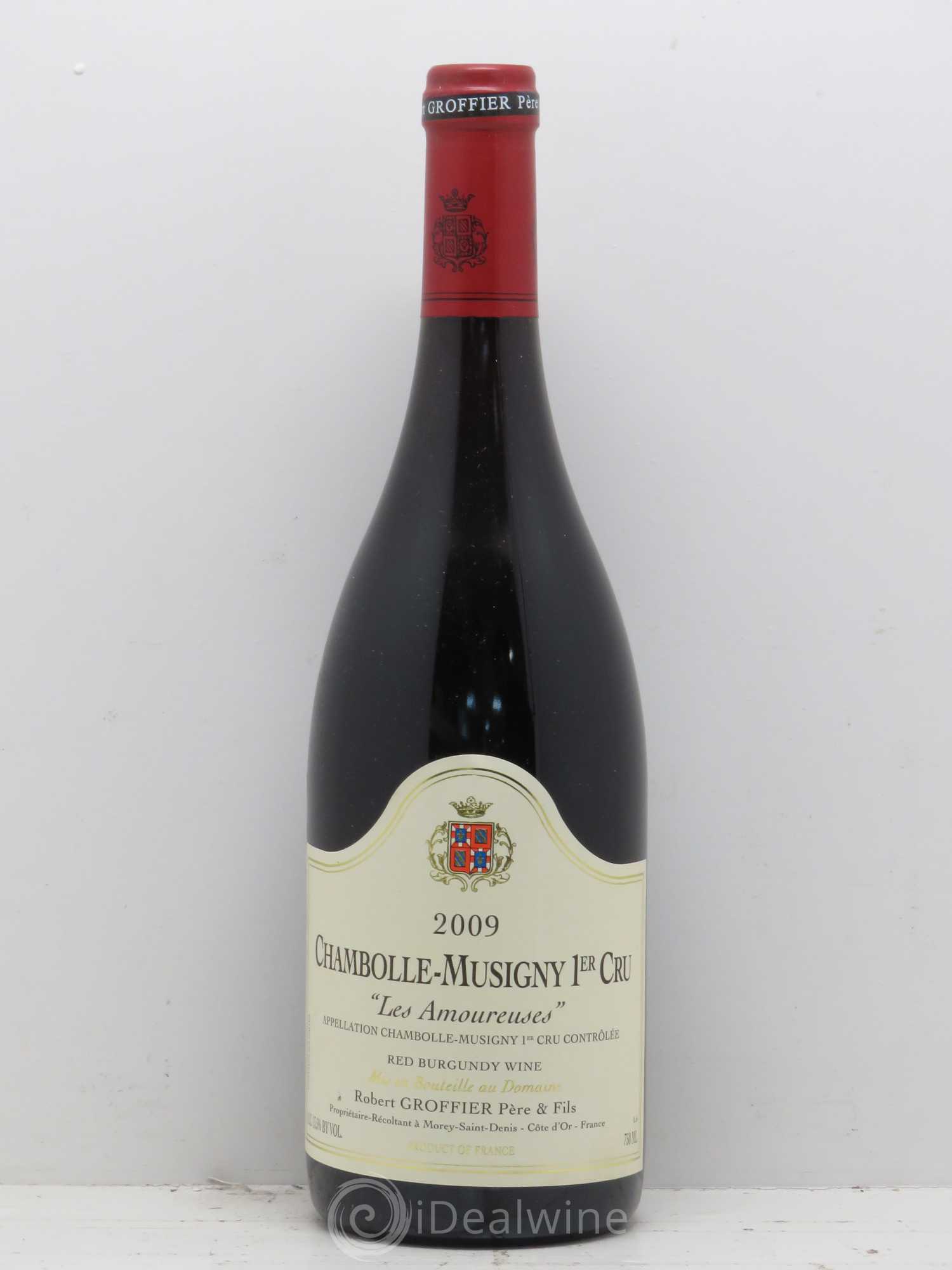 Chambolle-Musigny 1er Cru Les Amoureuses Robert Groffier Père & Fils (Domaine) 2009 - Lot de 1 bouteille - 0