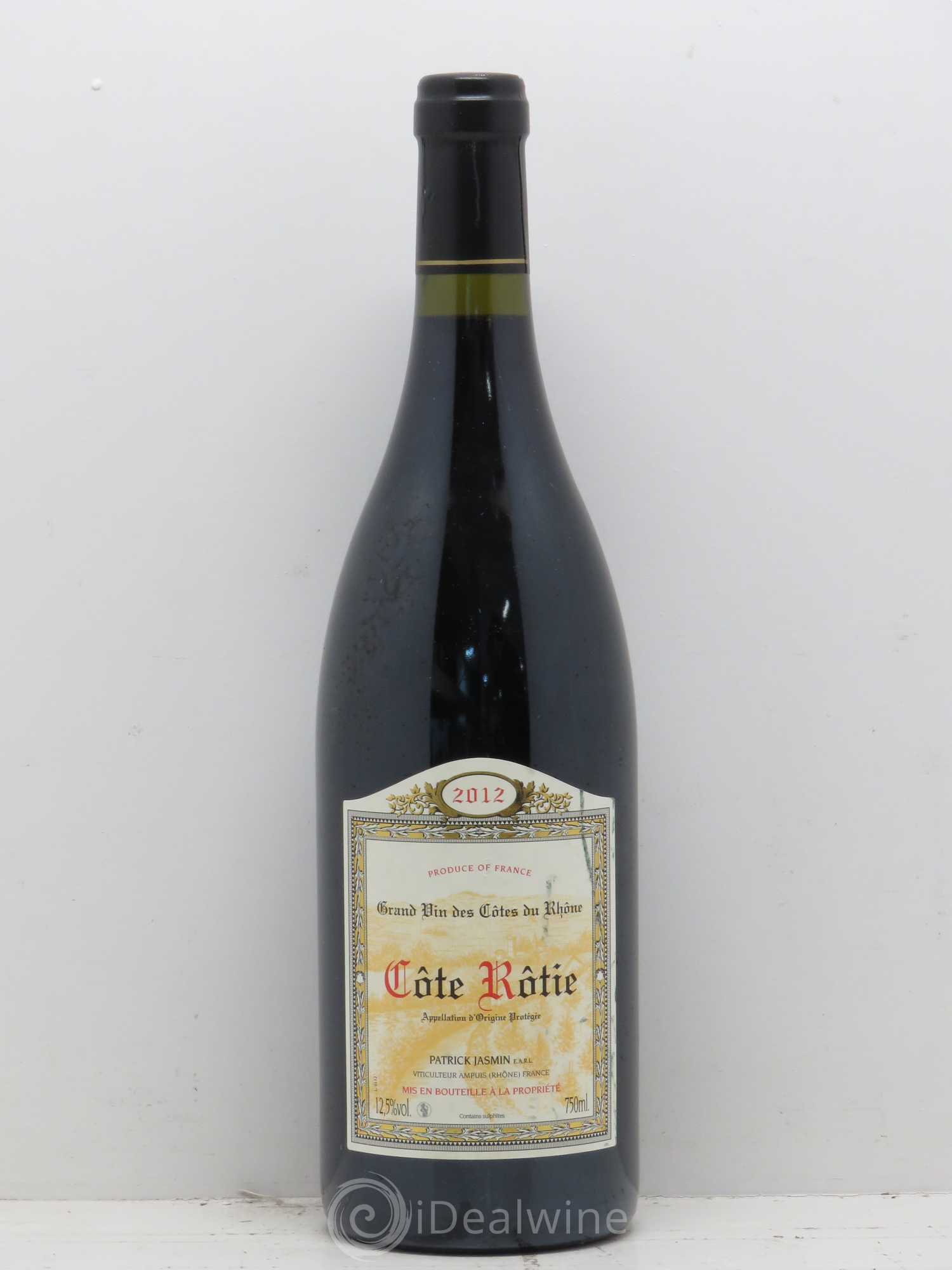 Côte-Rôtie Jasmin (Domaine) 2012 - Lot de 1 bouteille - 0