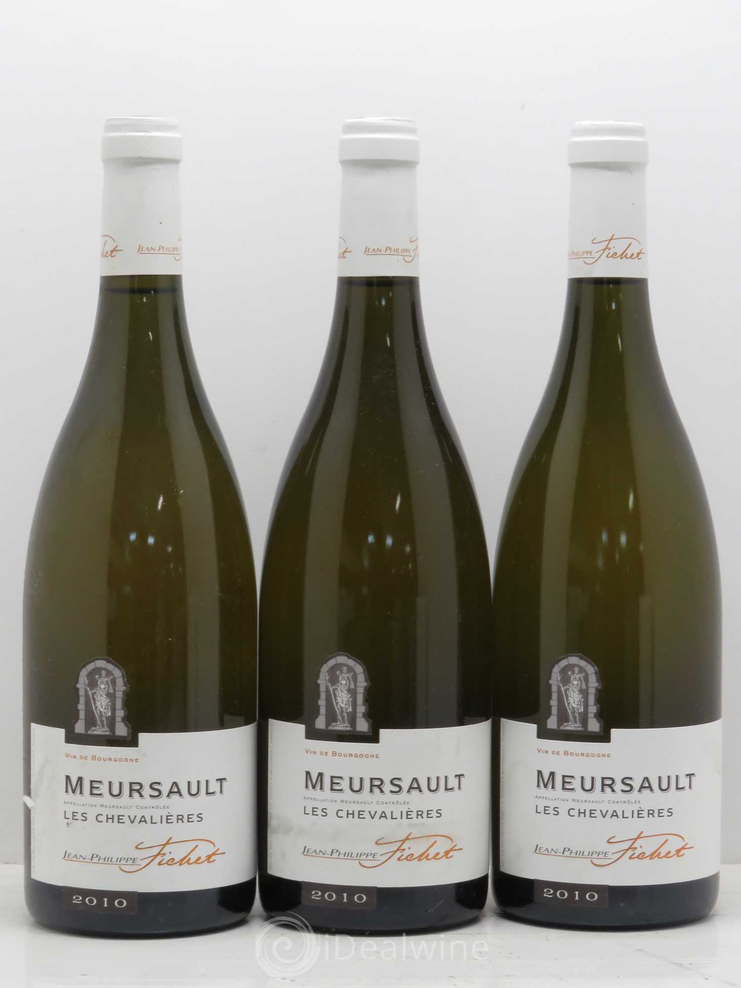Meursault Les Chevalieres Fichet 2010 - Posten von 3 Flaschen - 0