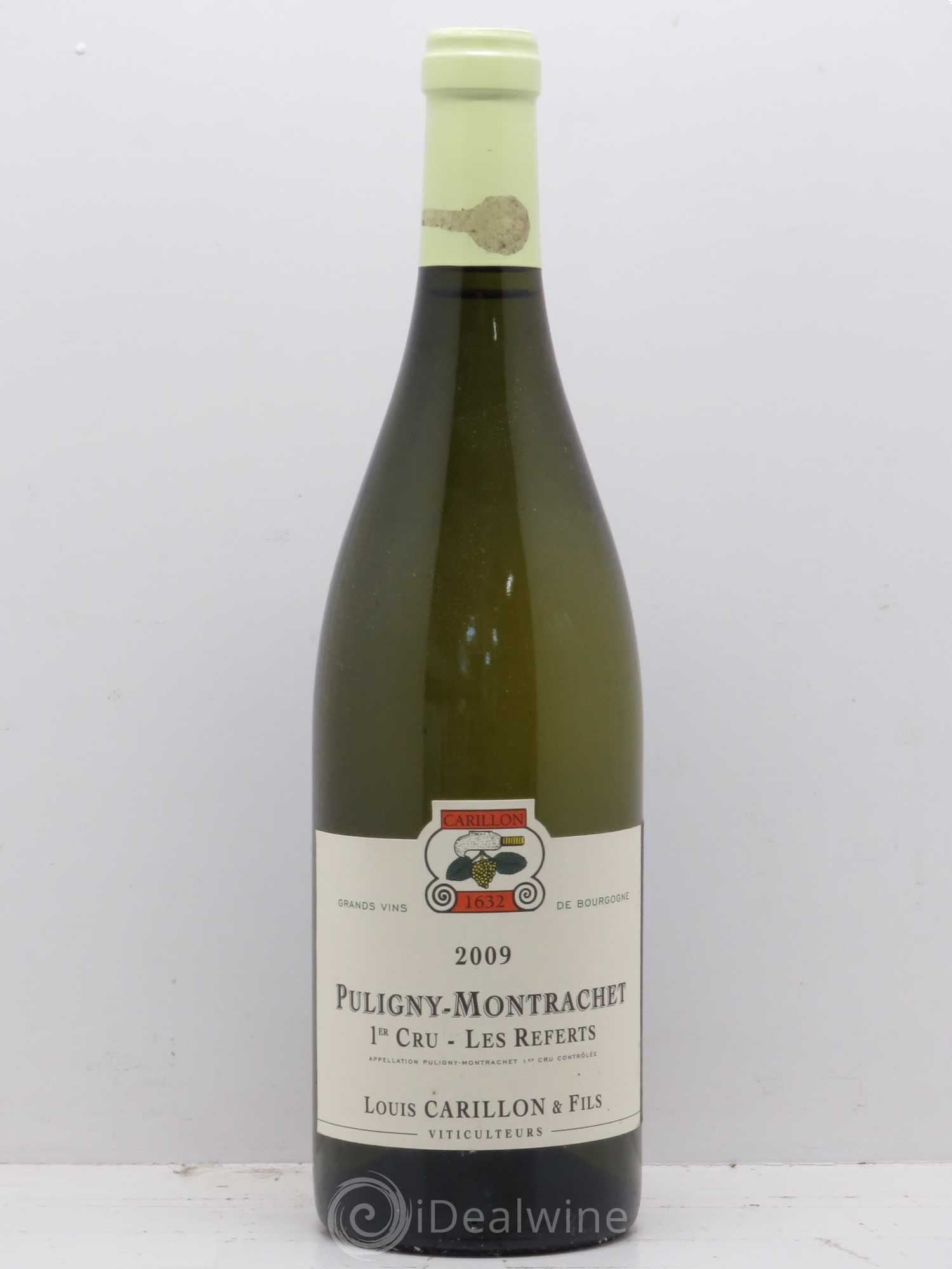 Puligny-Montrachet 1er Cru Les Referts François Carillon 2009 - Lot de 1 bouteille - 0