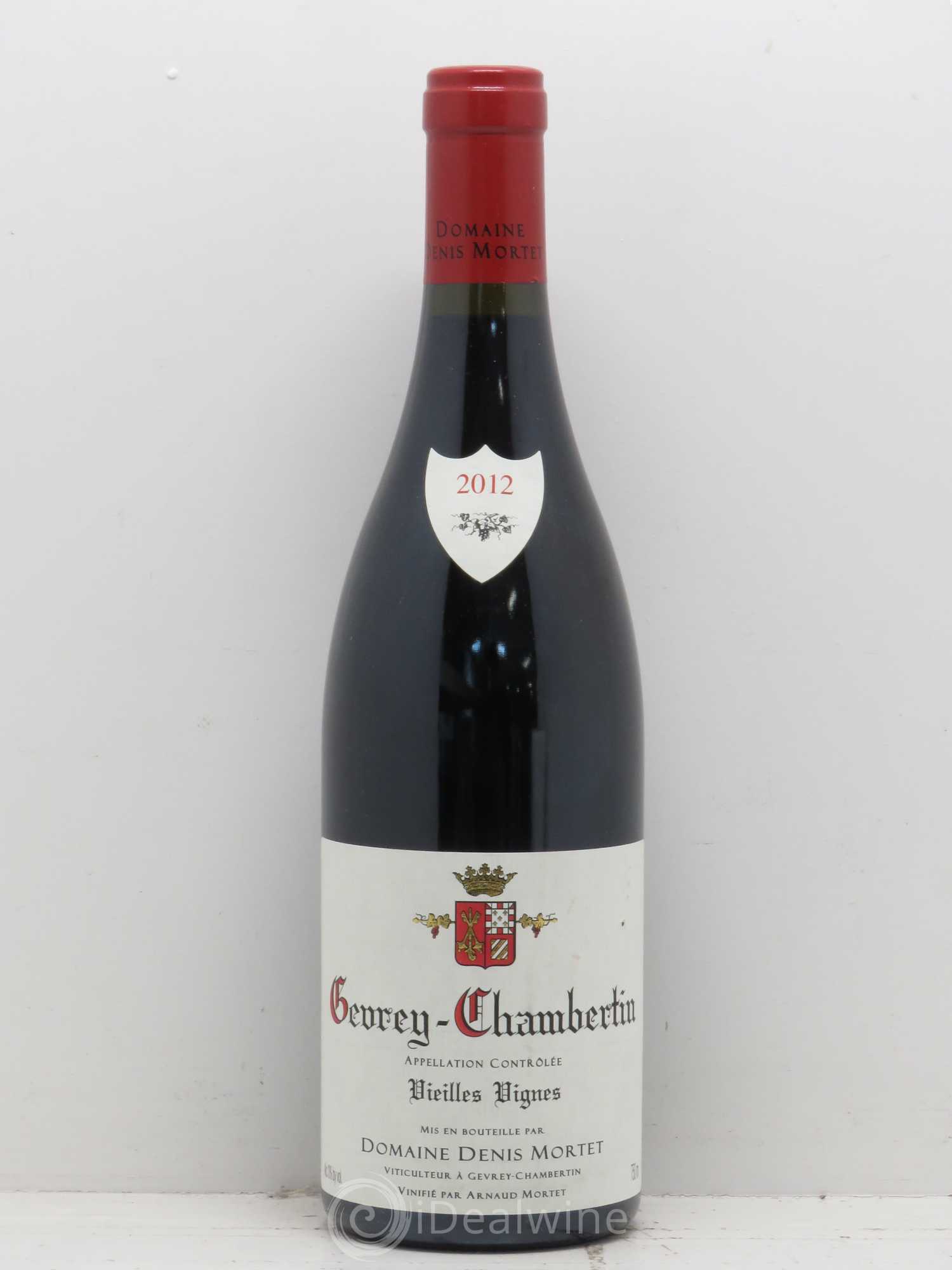 Gevrey-Chambertin Vieilles vignes Denis Mortet (Domaine) 2012 - Lot de 1 bouteille - 0