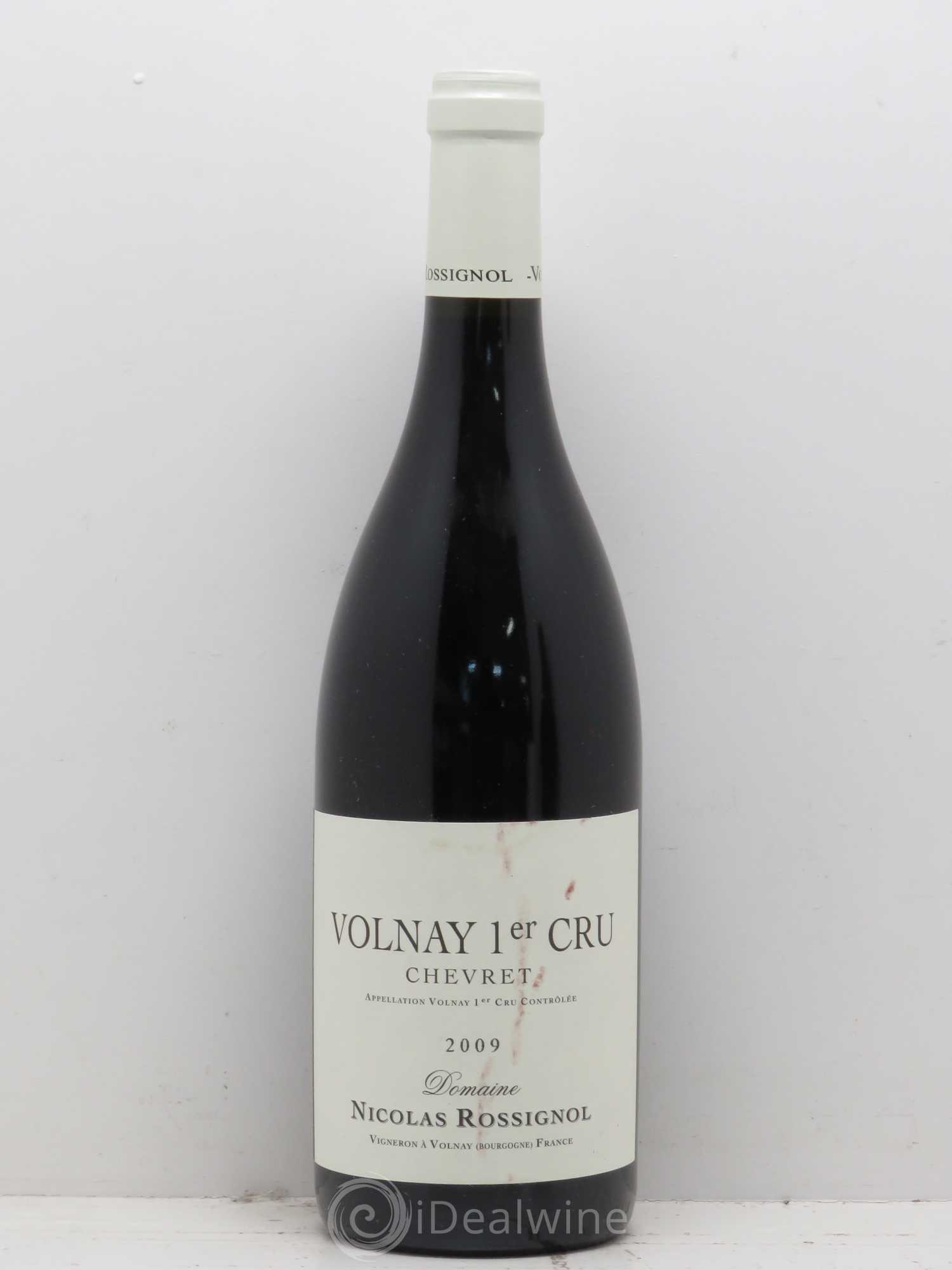 Volnay 1er Cru Chevret Rossignol 2009 - Lot de 1 bouteille - 0