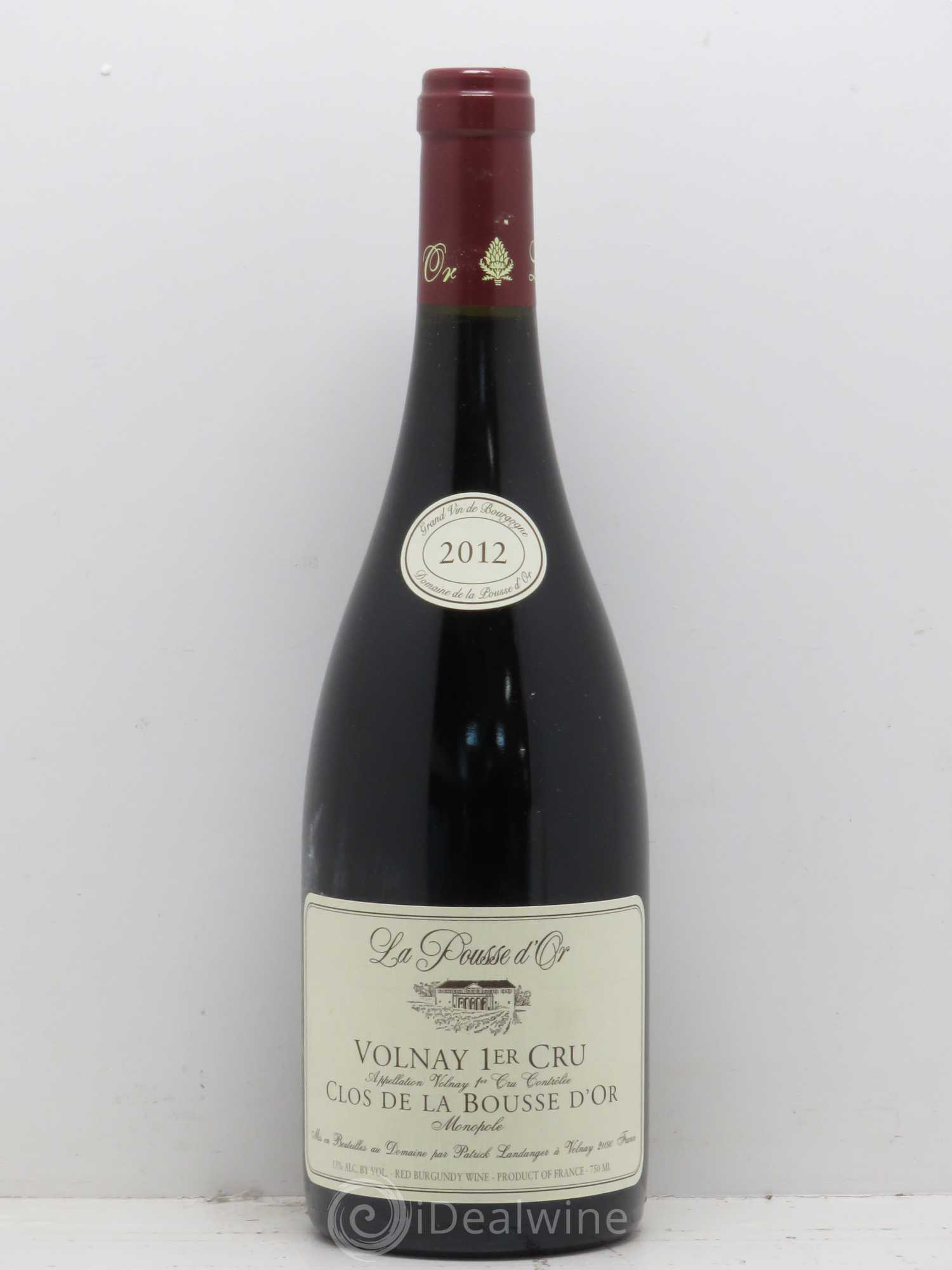Volnay 1er Cru Clos de la Bousse d'Or La Pousse d'Or (Domaine de) 2012 - Lot de 1 bouteille - 0