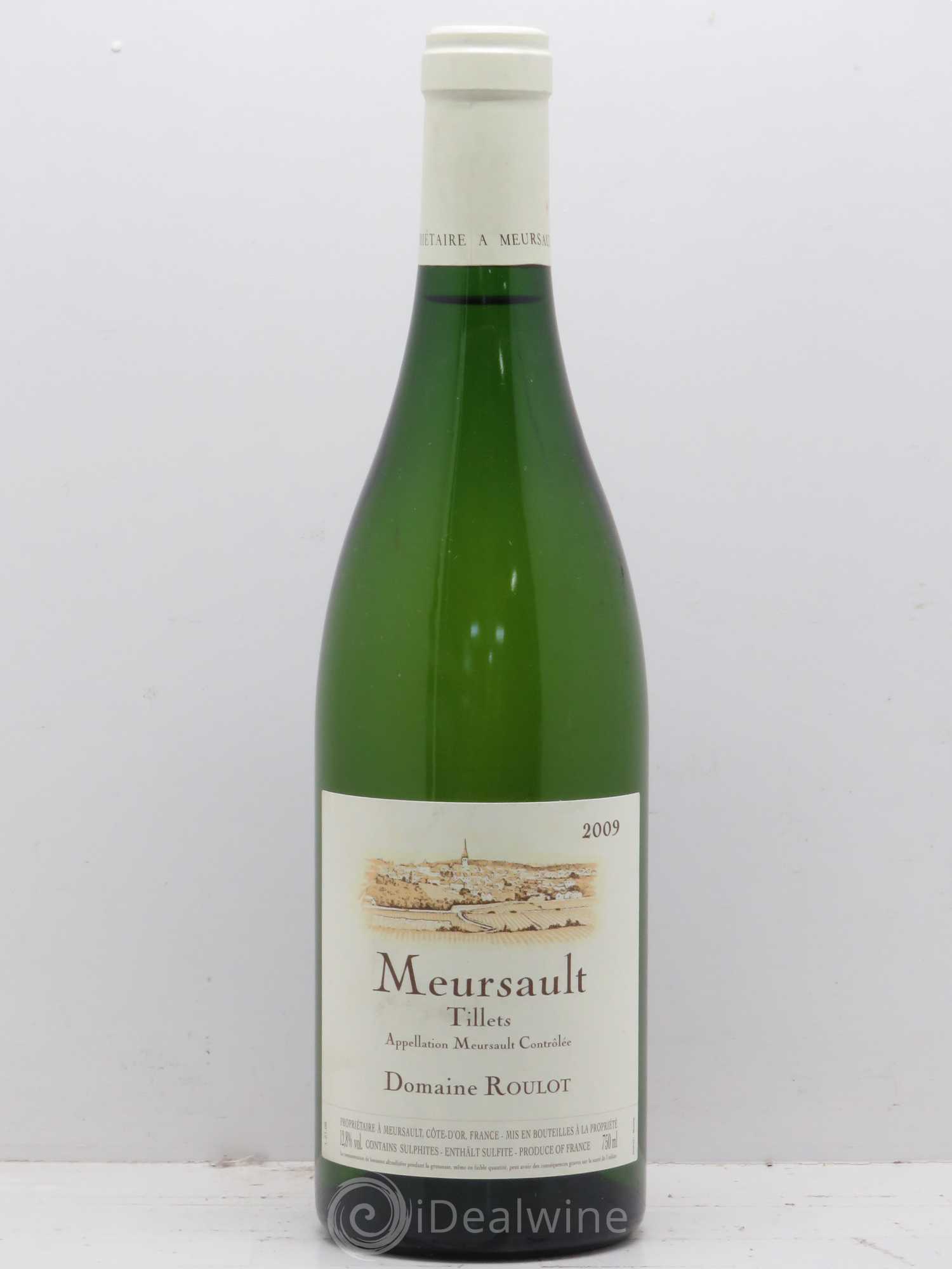 Meursault Les Tillets Roulot (Domaine) 2009 - Lot de 1 bouteille - 0