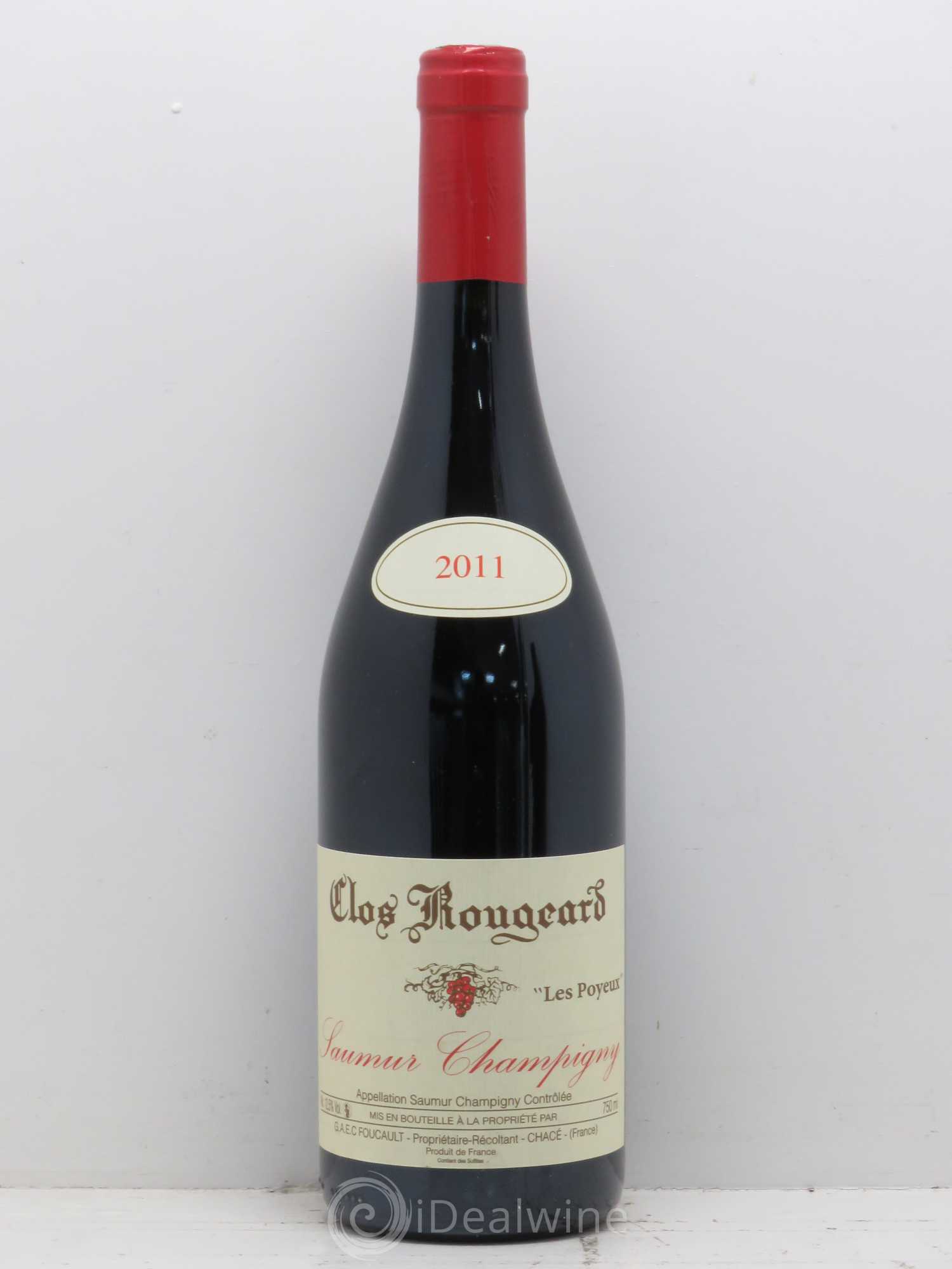 Saumur-Champigny Les Poyeux Clos Rougeard (sans prix de réserve) 2011 - Lot de 1 bouteille - 0
