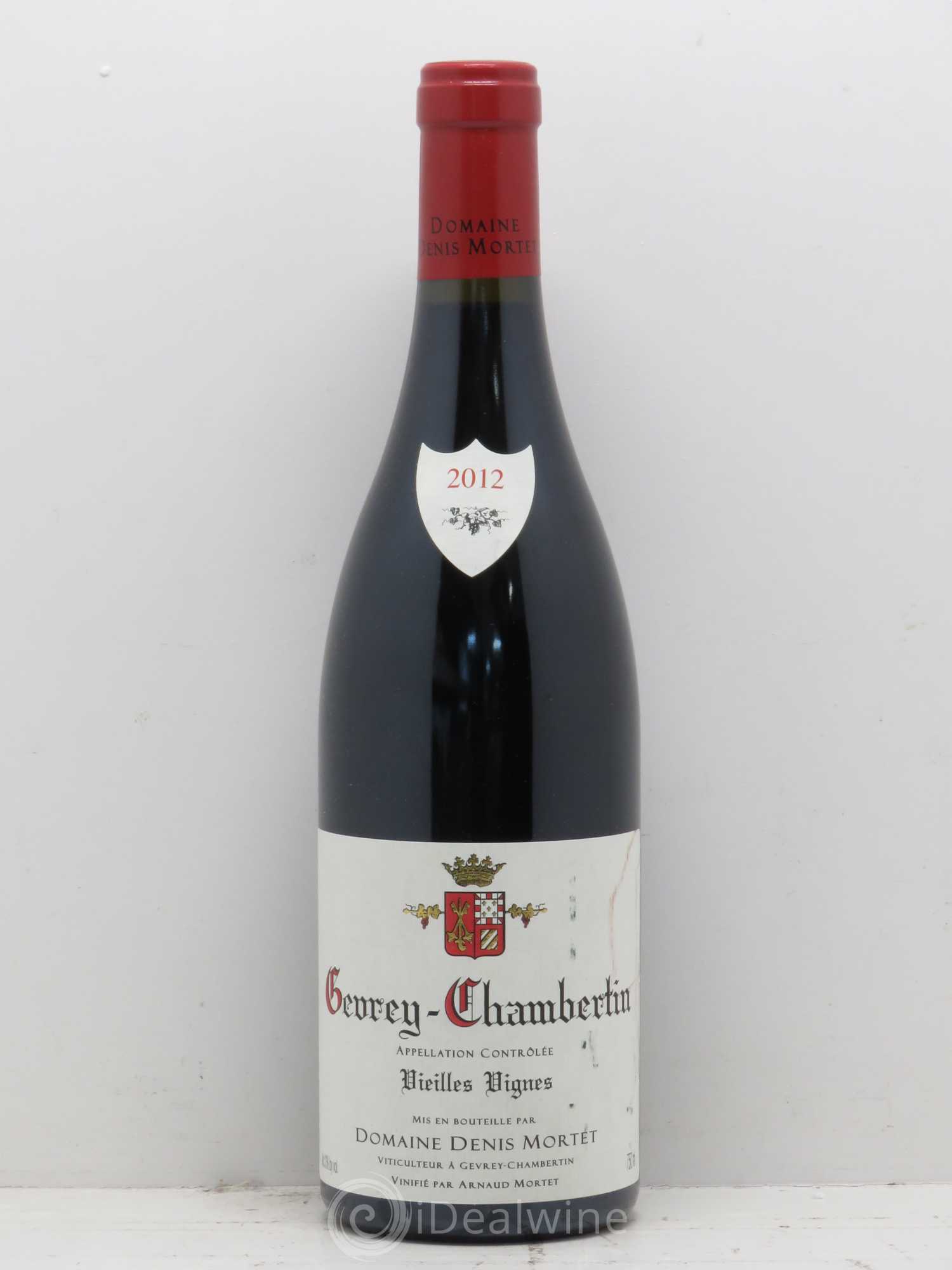 Gevrey-Chambertin Vieilles vignes Denis Mortet (Domaine) 2012 - Lot de 1 bouteille - 0