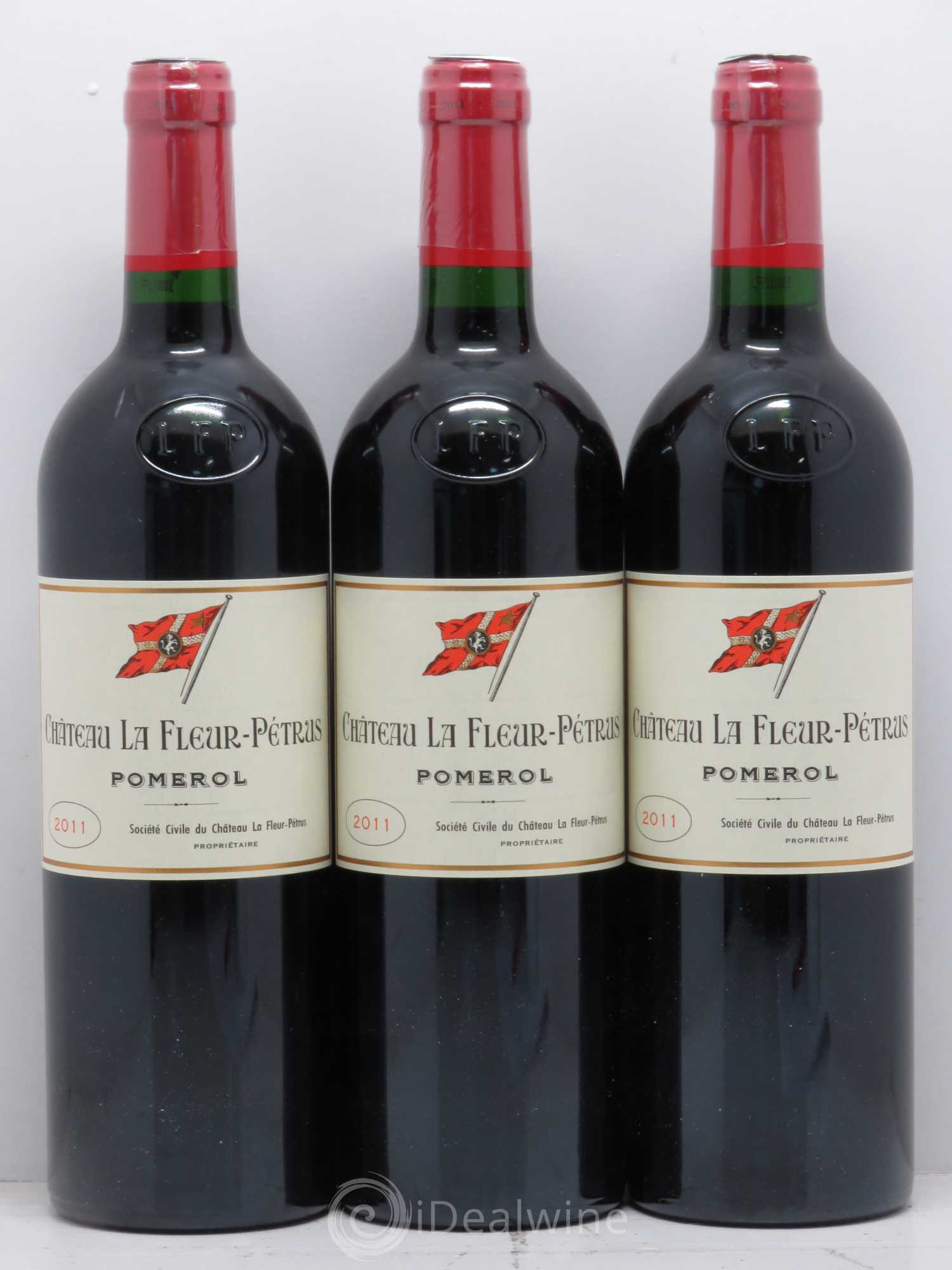 Château la Fleur Petrus 2011 - Lot de 3 bouteilles - 0