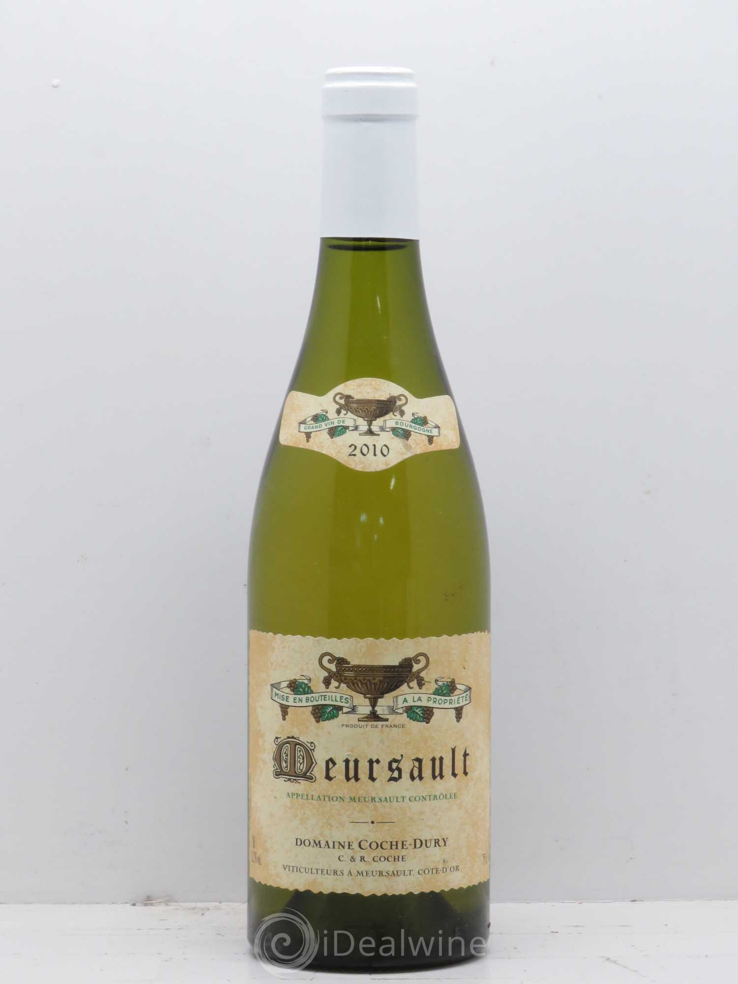 Meursault Coche Dury (Domaine) 2010 - Lot de 1 bouteille - 0