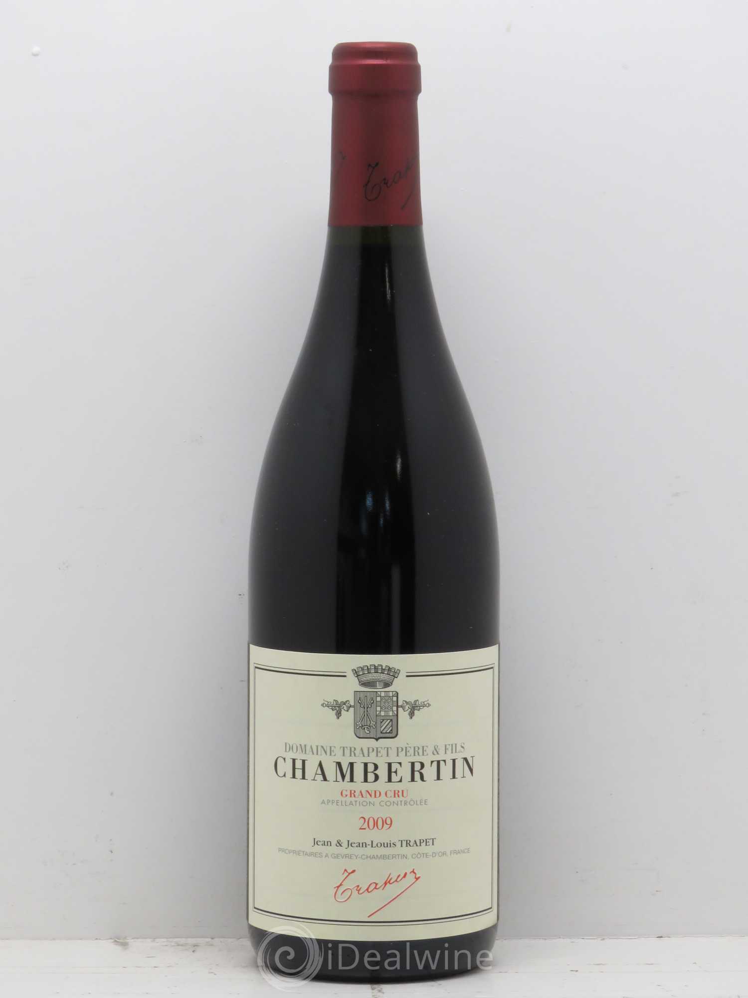 Chambertin Grand Cru Domaine Trapet 2009 - Lot de 1 bouteille - 0