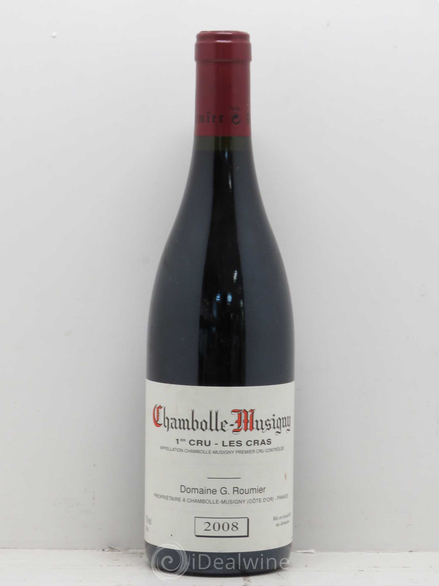 Chambolle-Musigny 1er Cru Les Cras Georges Roumier (Domaine) 2008 - Lot de 1 bouteille - 0