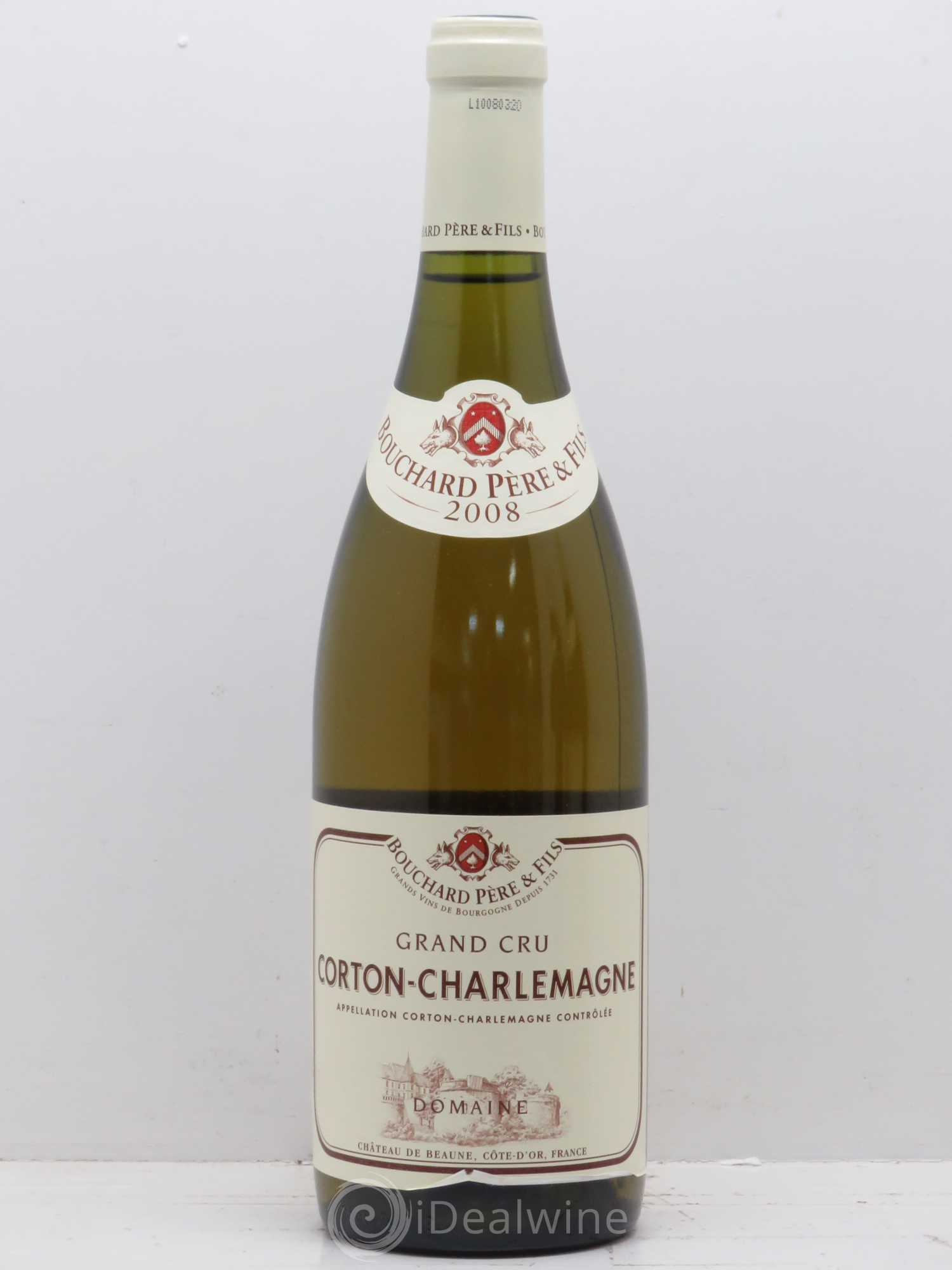 Corton-Charlemagne Grand Cru Bouchard Père & Fils 2008 - Lot de 1 bouteille - 0