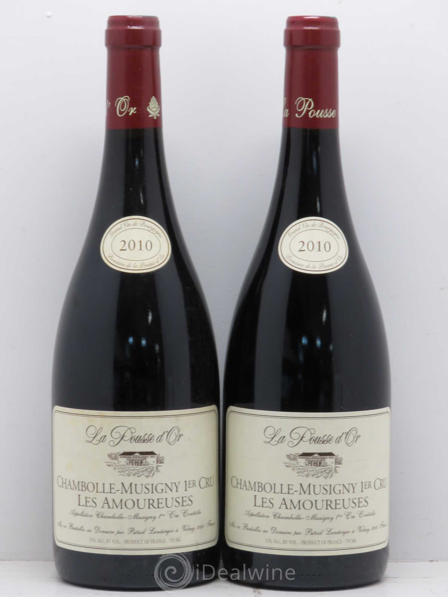 Chambolle-Musigny 1er Cru Les Amoureuses La Pousse d'Or (Domaine de) 2010 - Lot de 2 bouteilles - 0