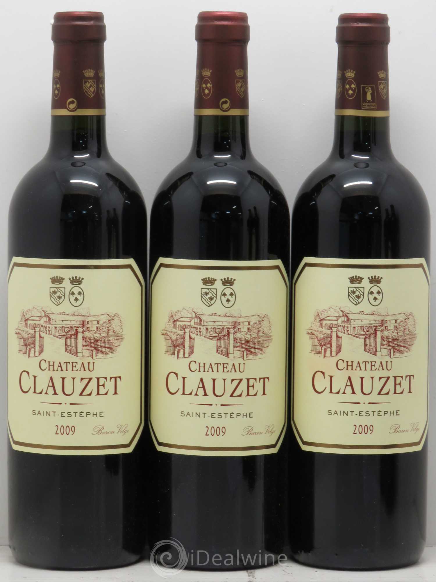 Château Clauzet 2009 - Lot de 5 bouteilles - 1