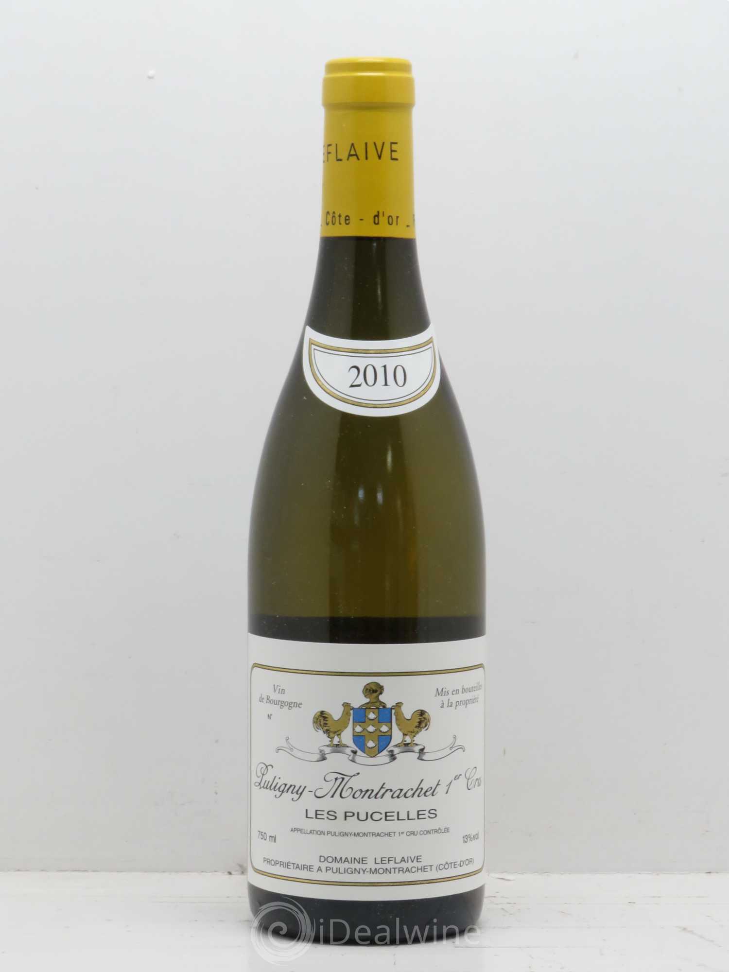 Puligny-Montrachet 1er Cru Les Pucelles Leflaive (Domaine) 2010 - Lot de 1 bouteille - 0
