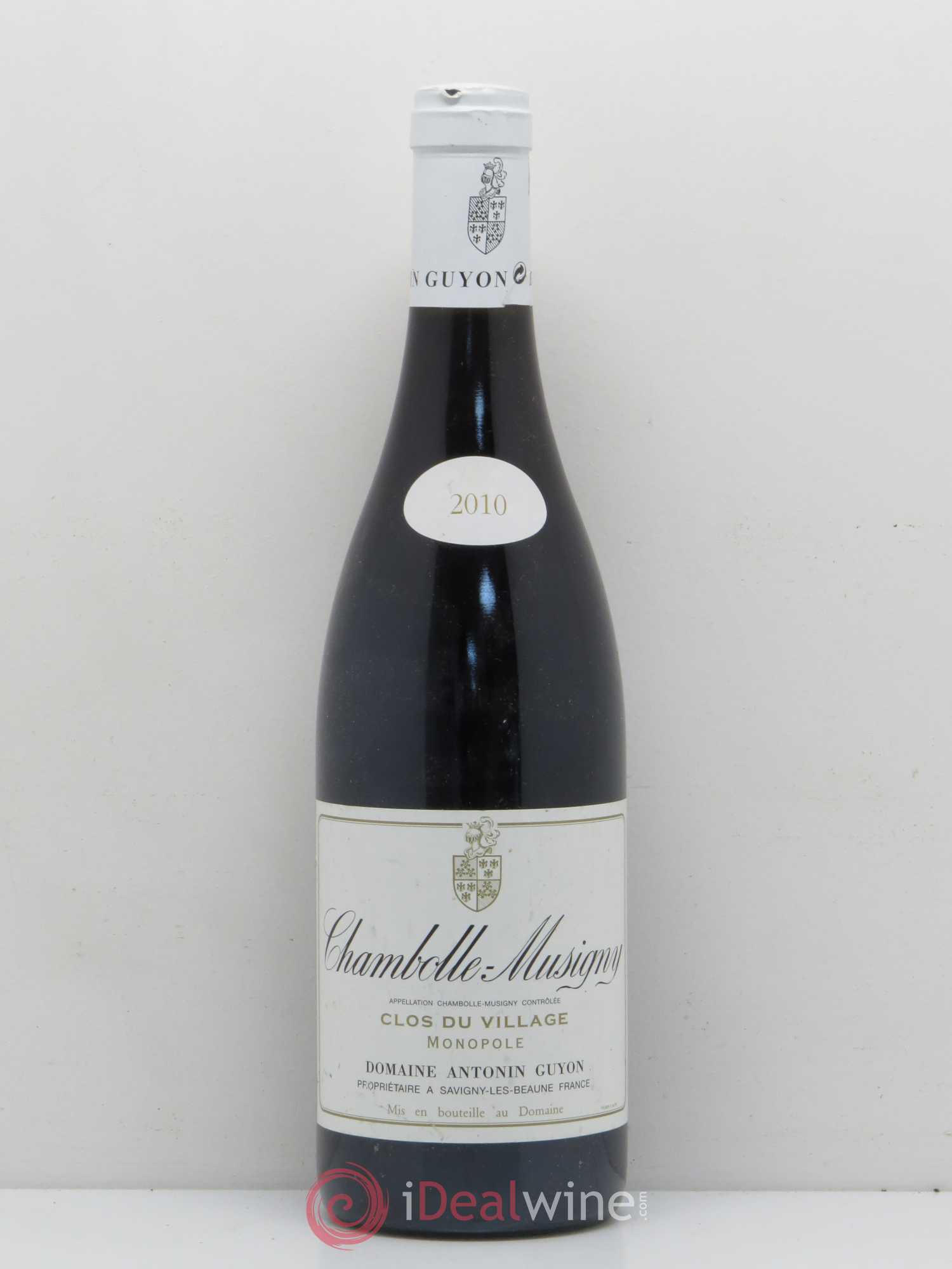 Chambolle-Musigny Clos du Village Guyon 2010 - Posten von 1 Flasche - 0