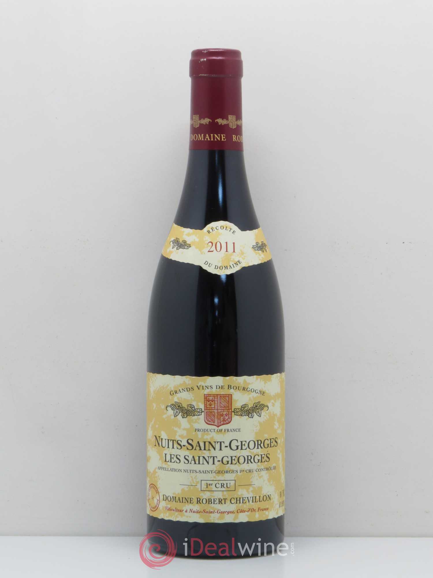 Nuits-Saint-Georges 1er Cru Les Saint Georges Robert Chevillon 2011 - Lot de 1 bouteille - 0