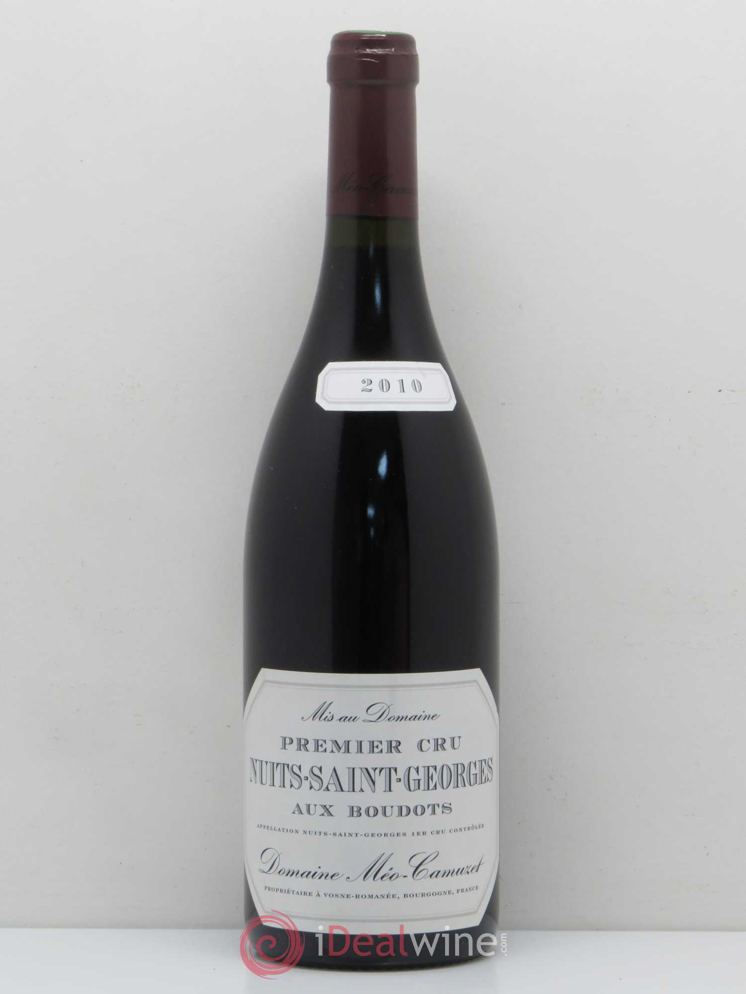 Nuits-Saint-Georges 1er Cru Aux Boudots Méo-Camuzet (Domaine) 2010 - Lot de 1 bouteille - 0